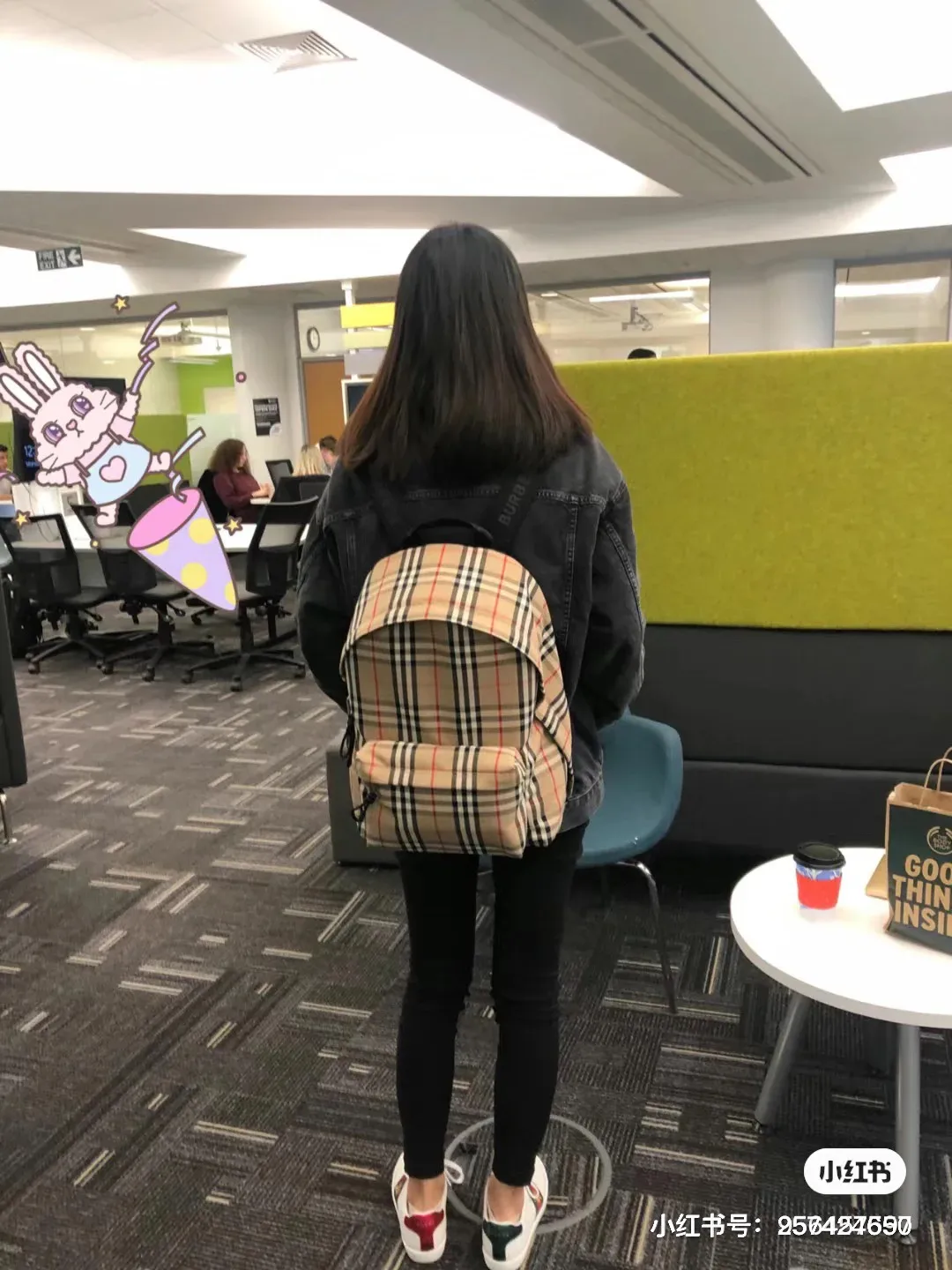Burberry Logo Print Backpack D28518133 — view 5