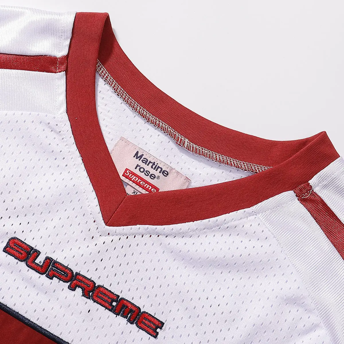 Supreme x Martine Rose Embroidered Mesh Football Jersey D6815350 — view 5