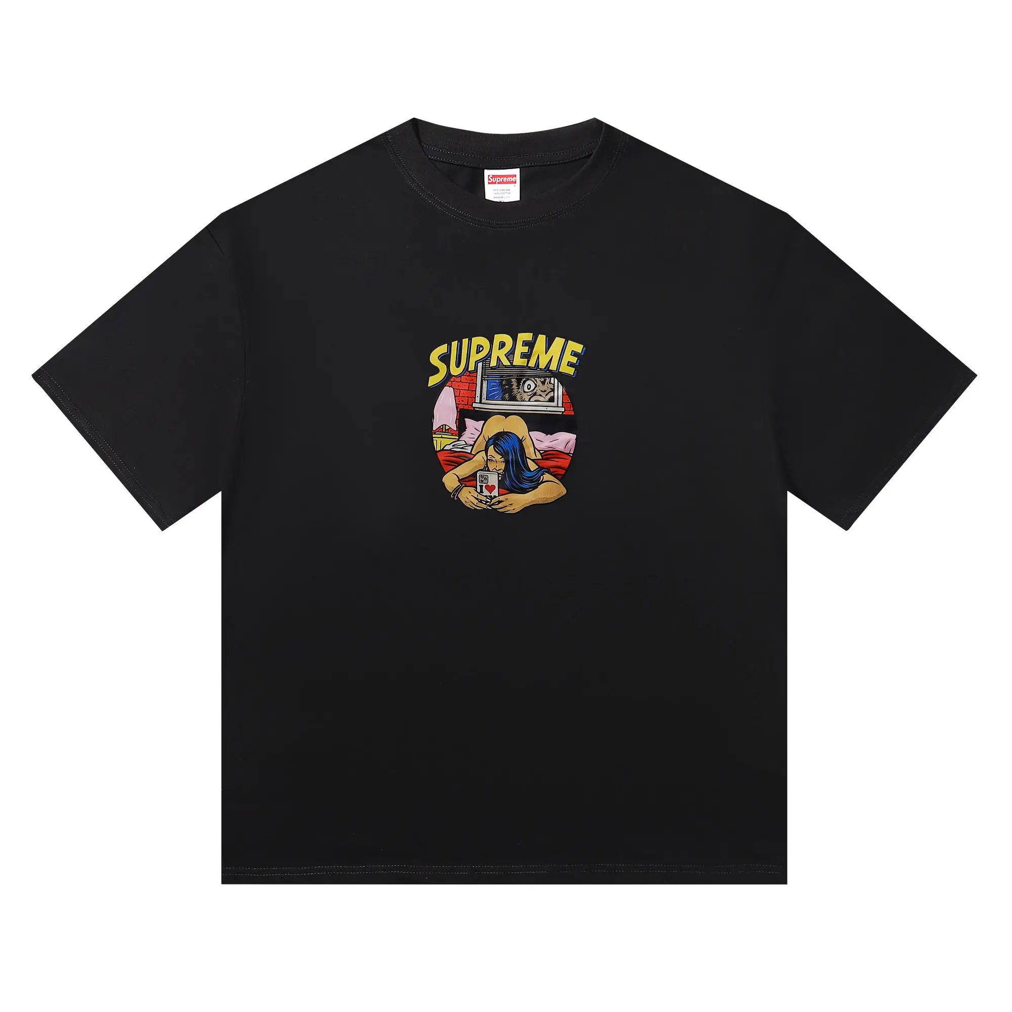 Supreme Bedroom Graphic Print T-Shirt D3815389 — view 2