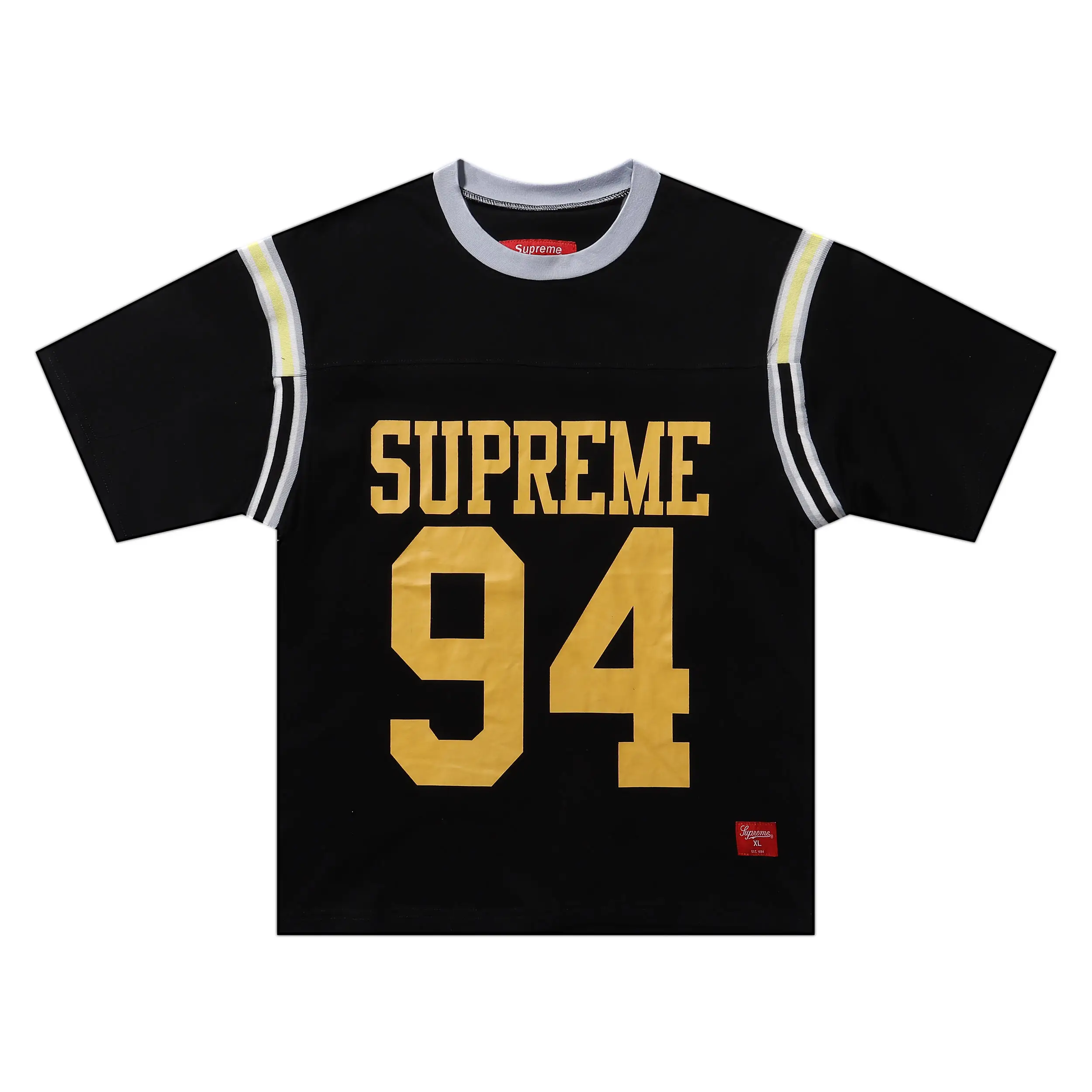 Supreme Split Logo Football Top D5515352