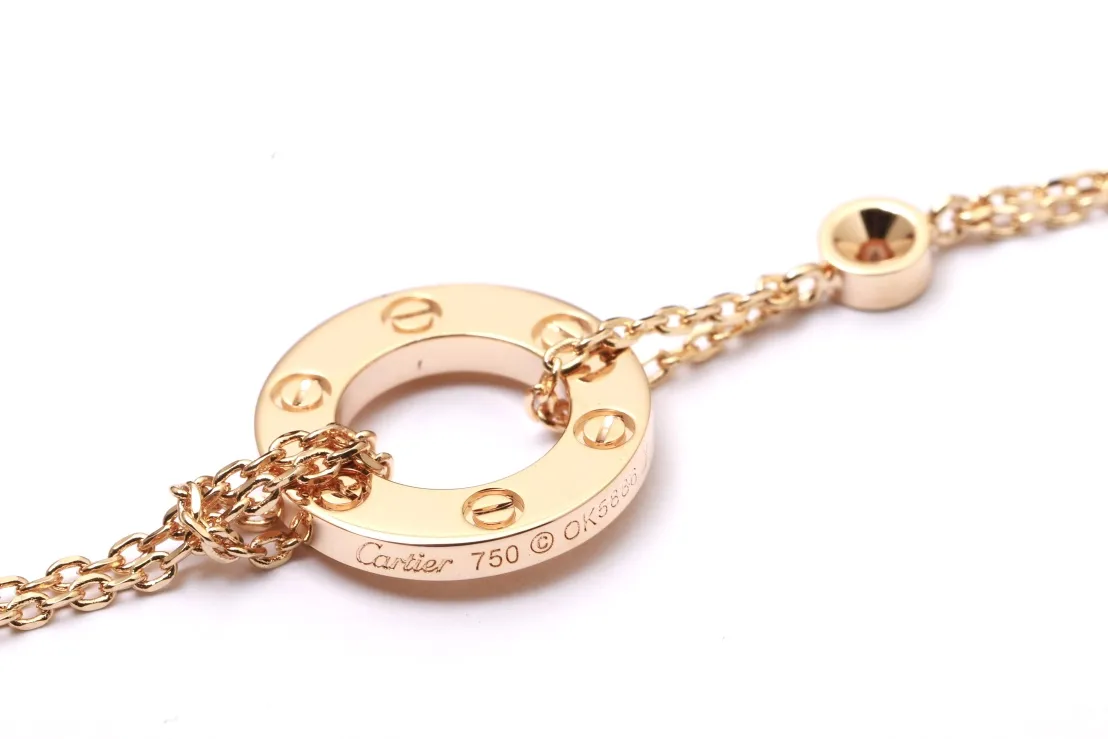 Love Diamond Double Chain Bracelet D15516887 — view 7