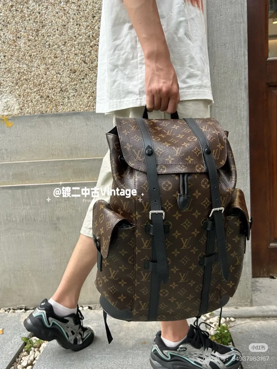 Tiro Monogram Coated Canvas Backpack D34517986