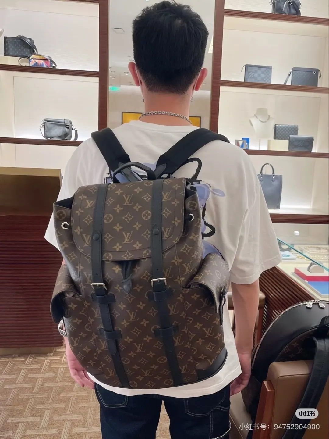 Tiro Monogram Coated Canvas Backpack D34517986 — view 2