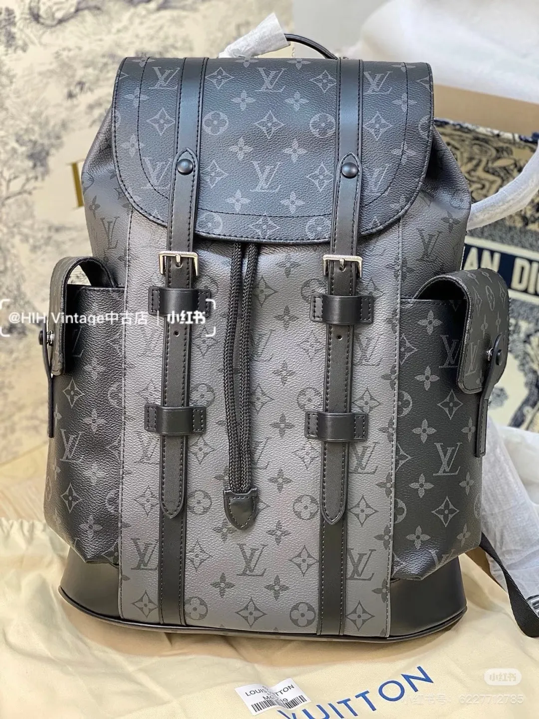 Tiro Monogram Coated Canvas Backpack D34517986 — view 5