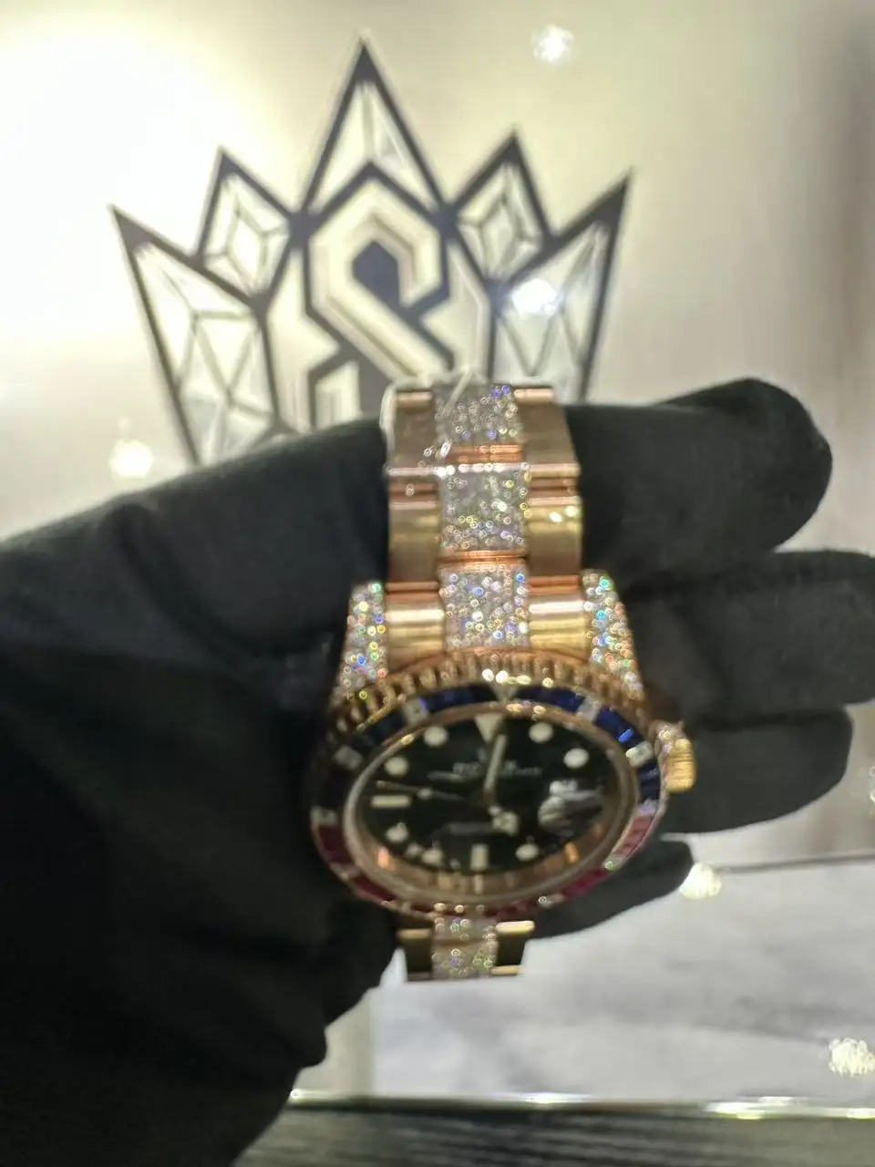 VVS Moissanite Rolex D630018585 — view 2