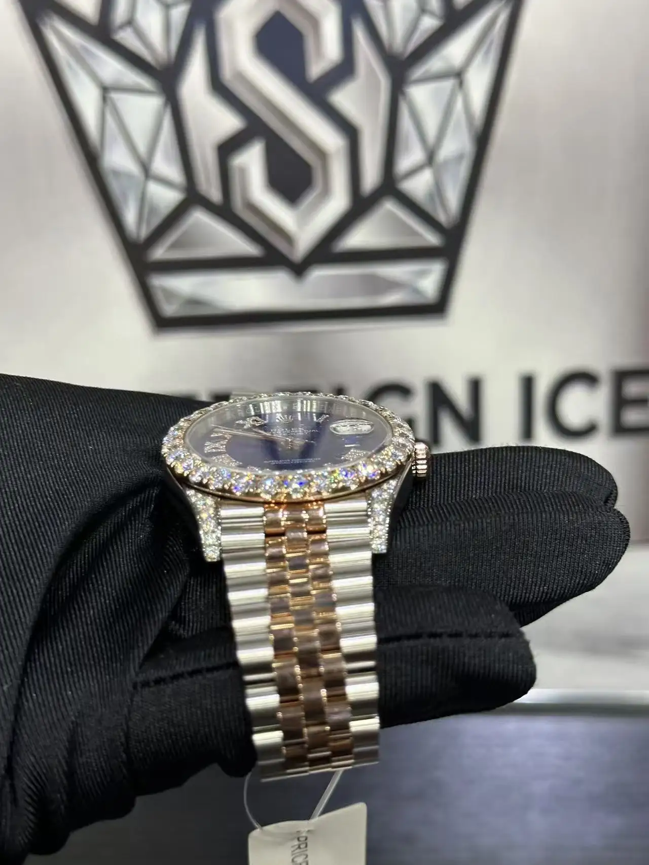 Rolex Datejust VVS Moissanite Watch D680018593 — view 3