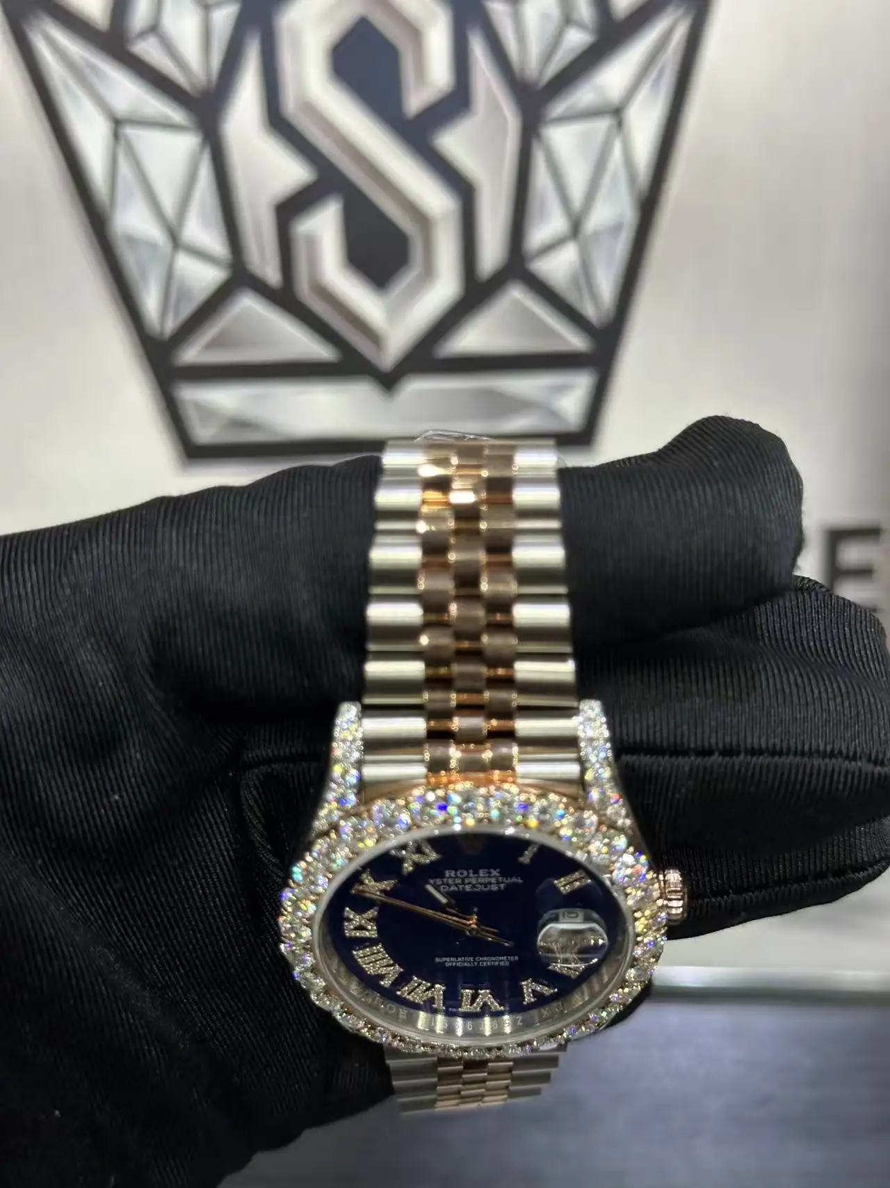 Rolex Datejust VVS Moissanite Watch D680018593 — view 4