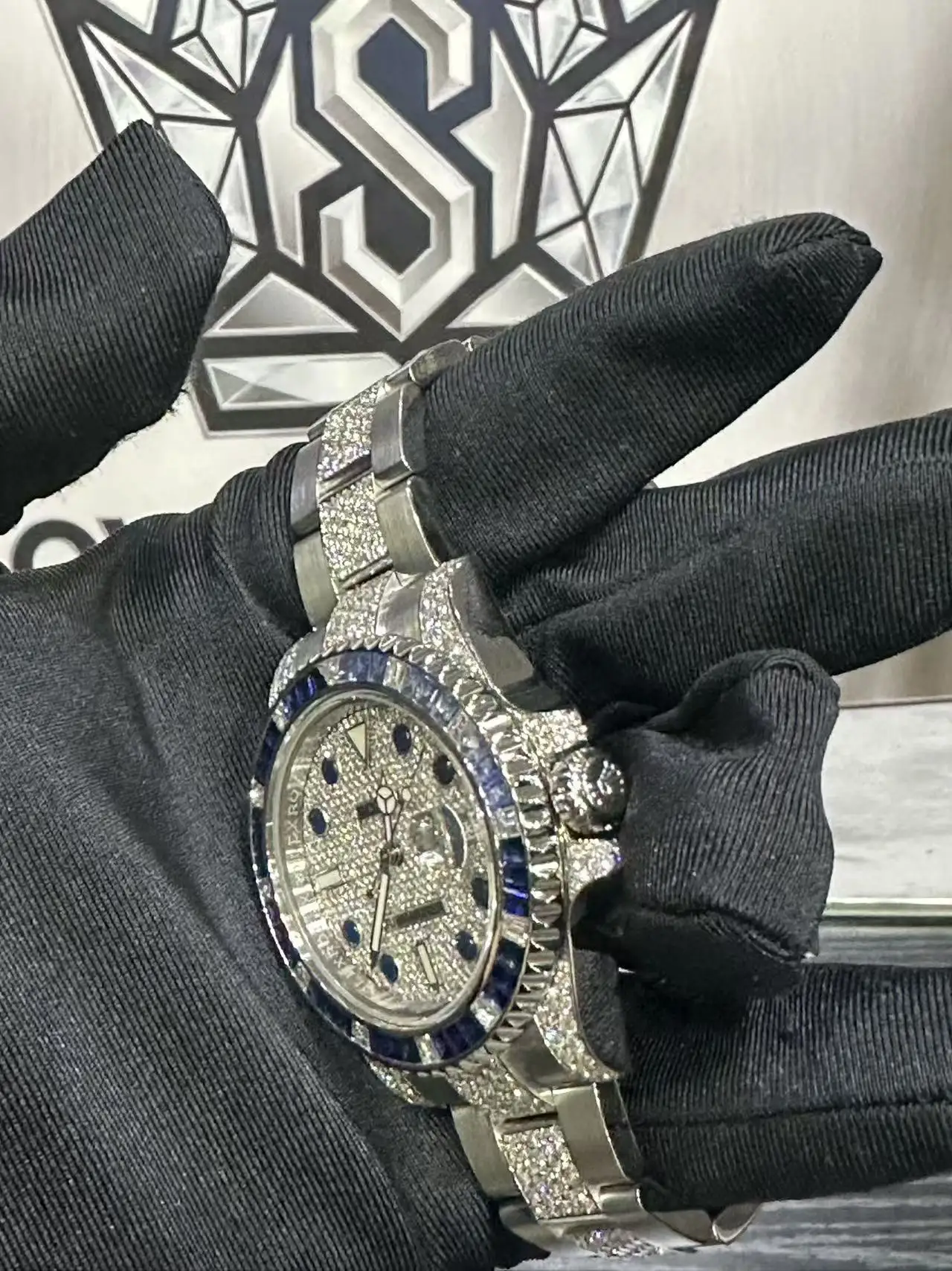 Rolex Submariner (VVS Moissanite Watch) D680018595 — view 3