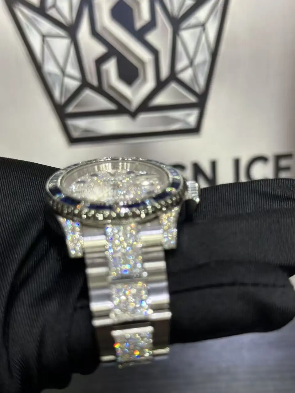 Rolex Submariner (VVS Moissanite Watch) D680018595 — view 5
