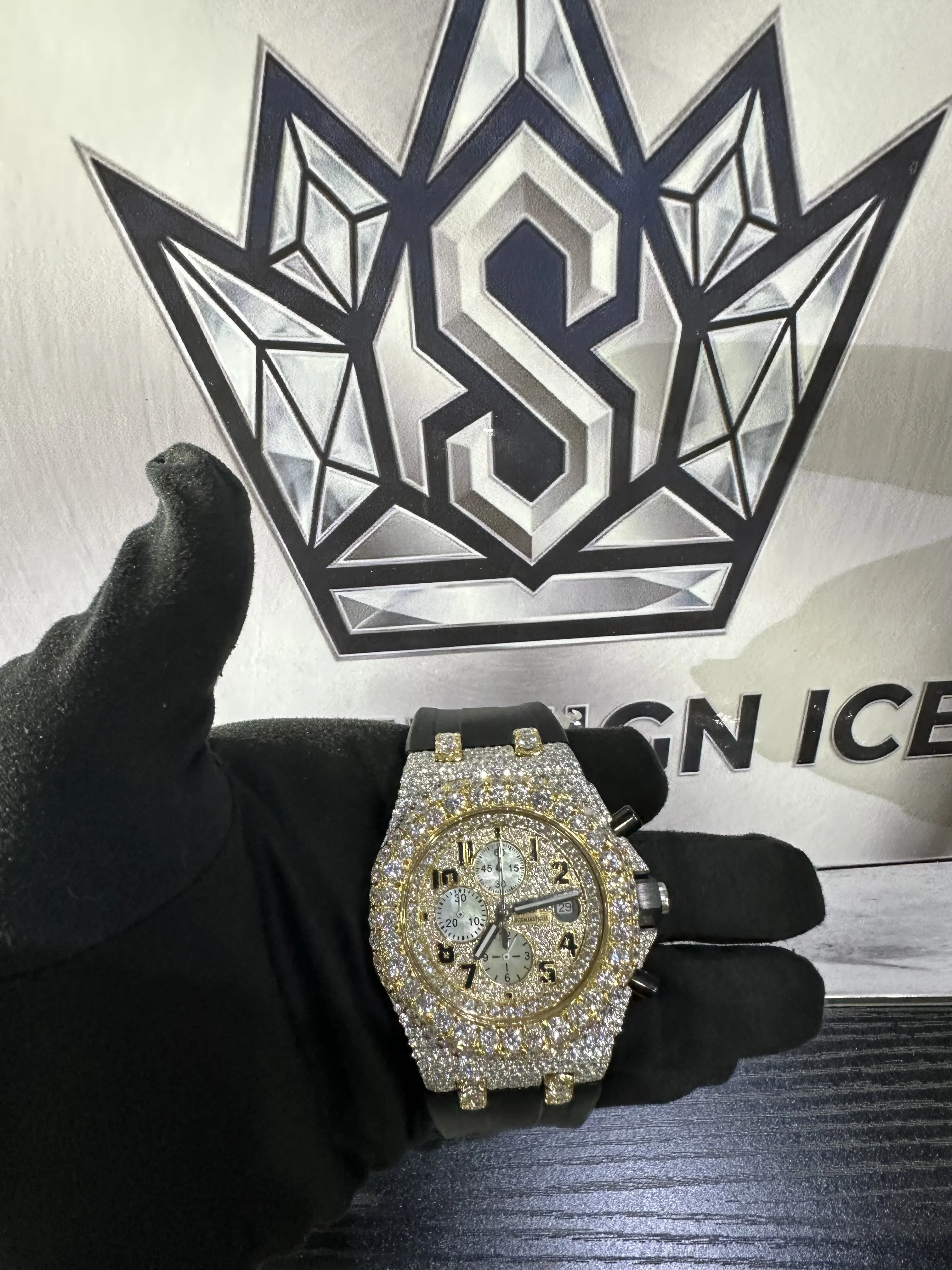 VVS Moissanite Watch D980018607 — view 2