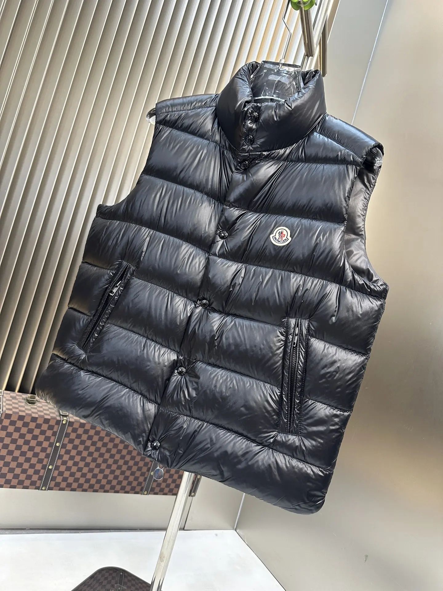 Moncler Quilted Down Gilet D39020849 — view 3