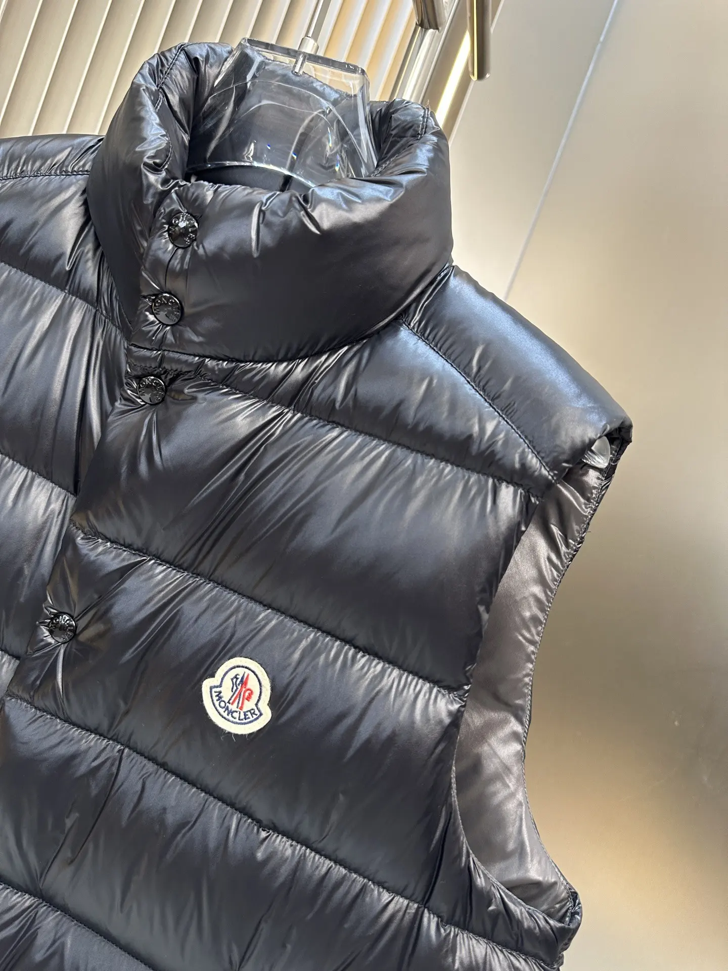 Moncler Quilted Down Gilet D39020849 — view 6