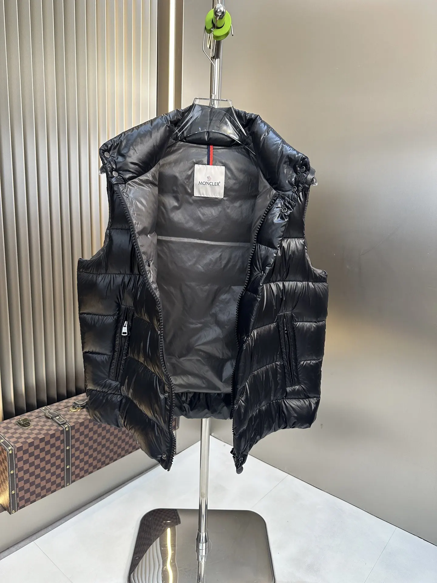 Moncler Quilted Down Gilet D39020849 — view 8