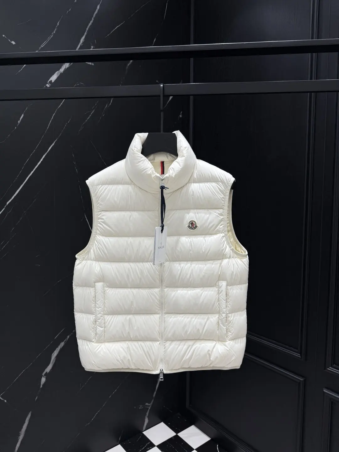 Logo-Patch Quilted Down Gilet D47020840