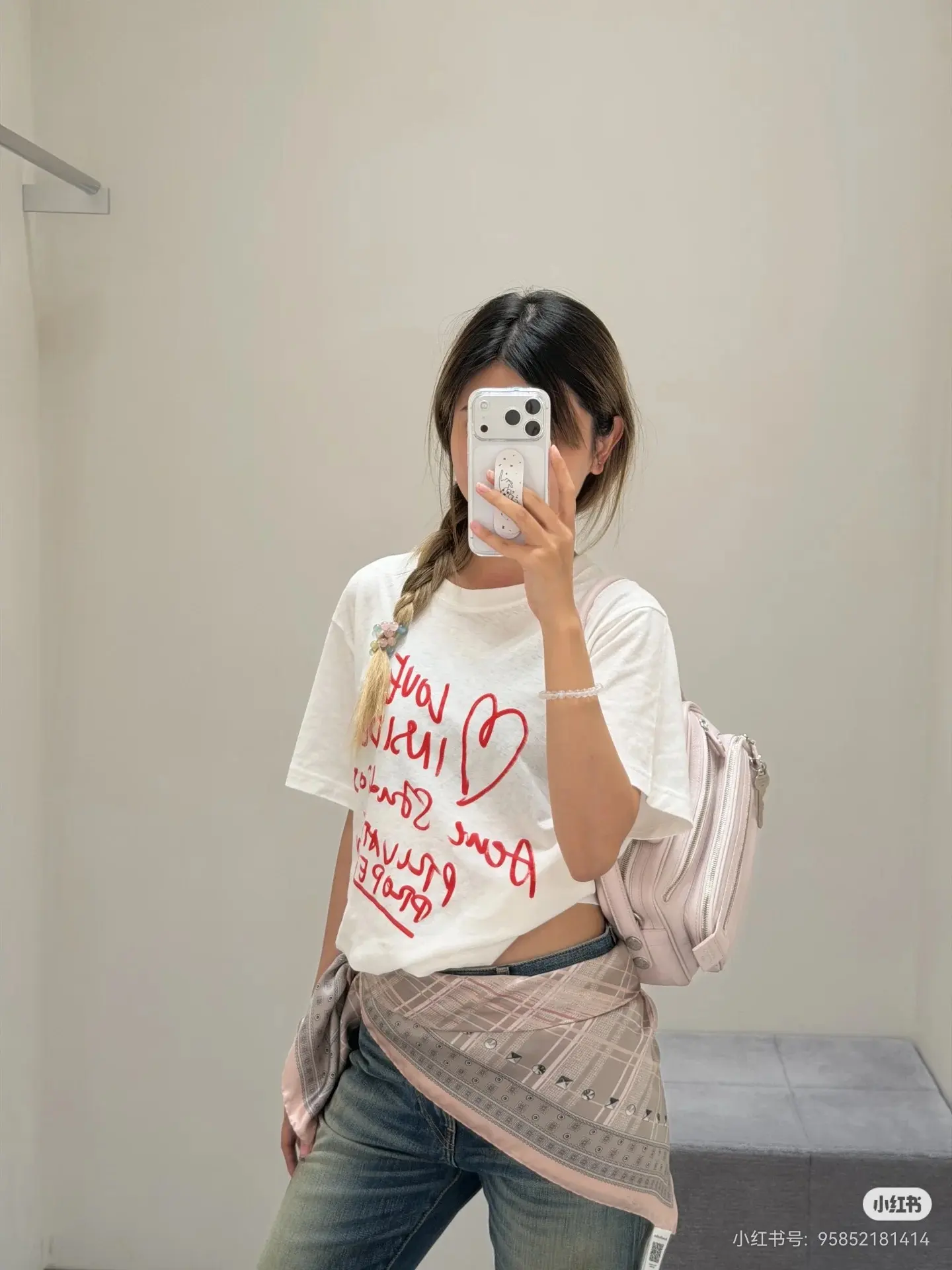 Acne Studios Heart Graphic Long-Sleeve T-Shirt D13522438 — view 7