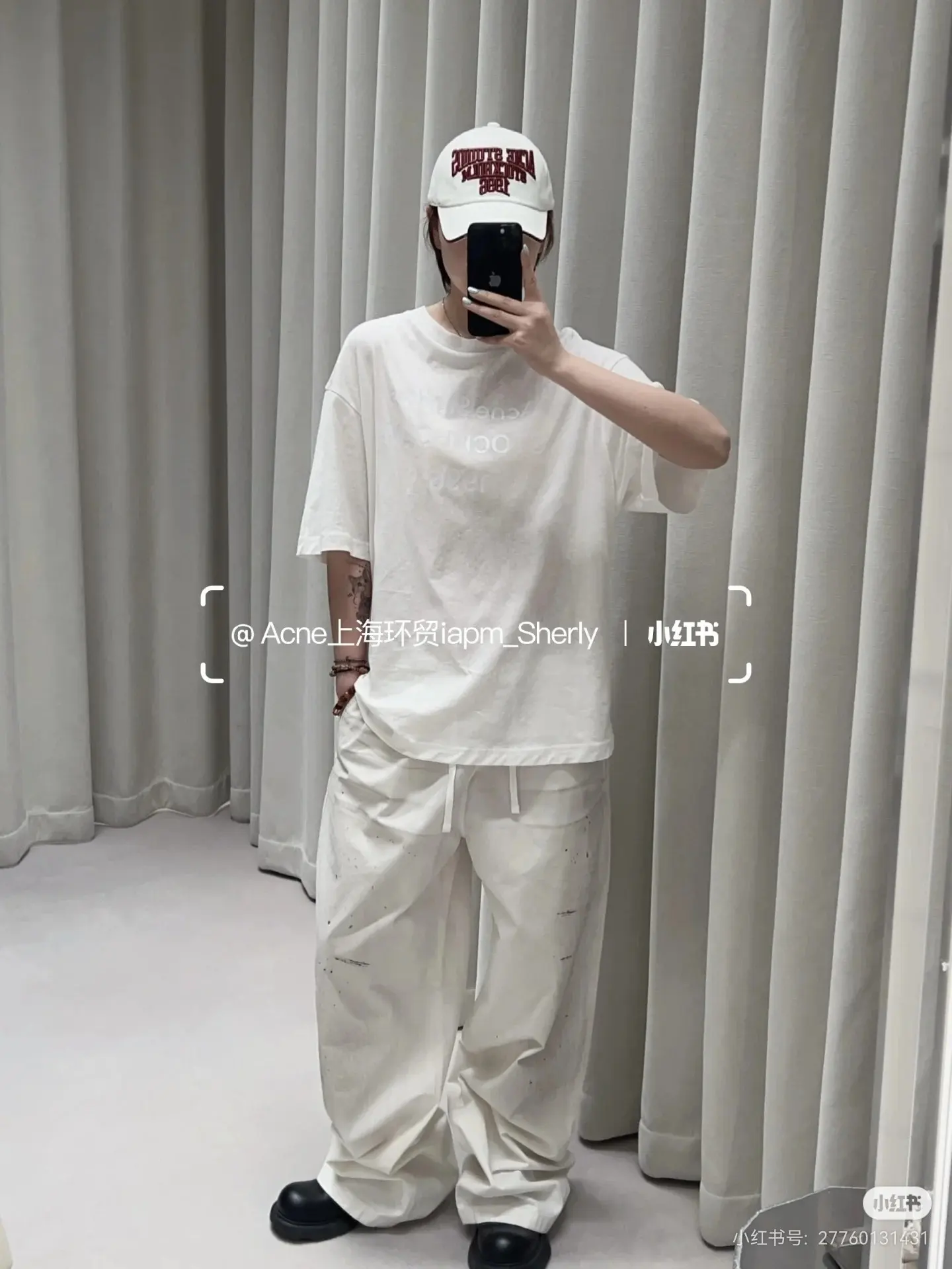 1996 Logo-Print Linen-Blend T-Shirt D13522462 — view 4