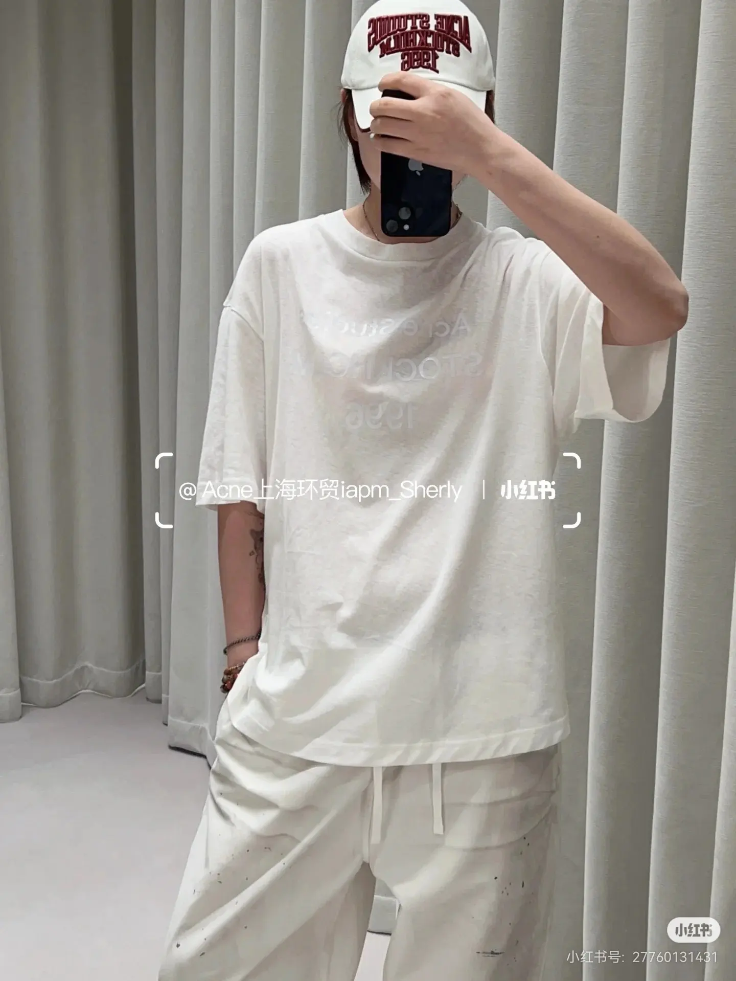 1996 Logo-Print Linen-Blend T-Shirt D13522462 — view 5