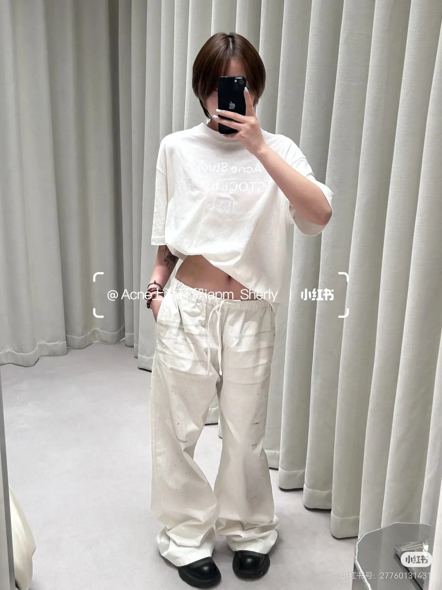 1996 Logo-Print Linen-Blend T-Shirt D13522462 — view 6