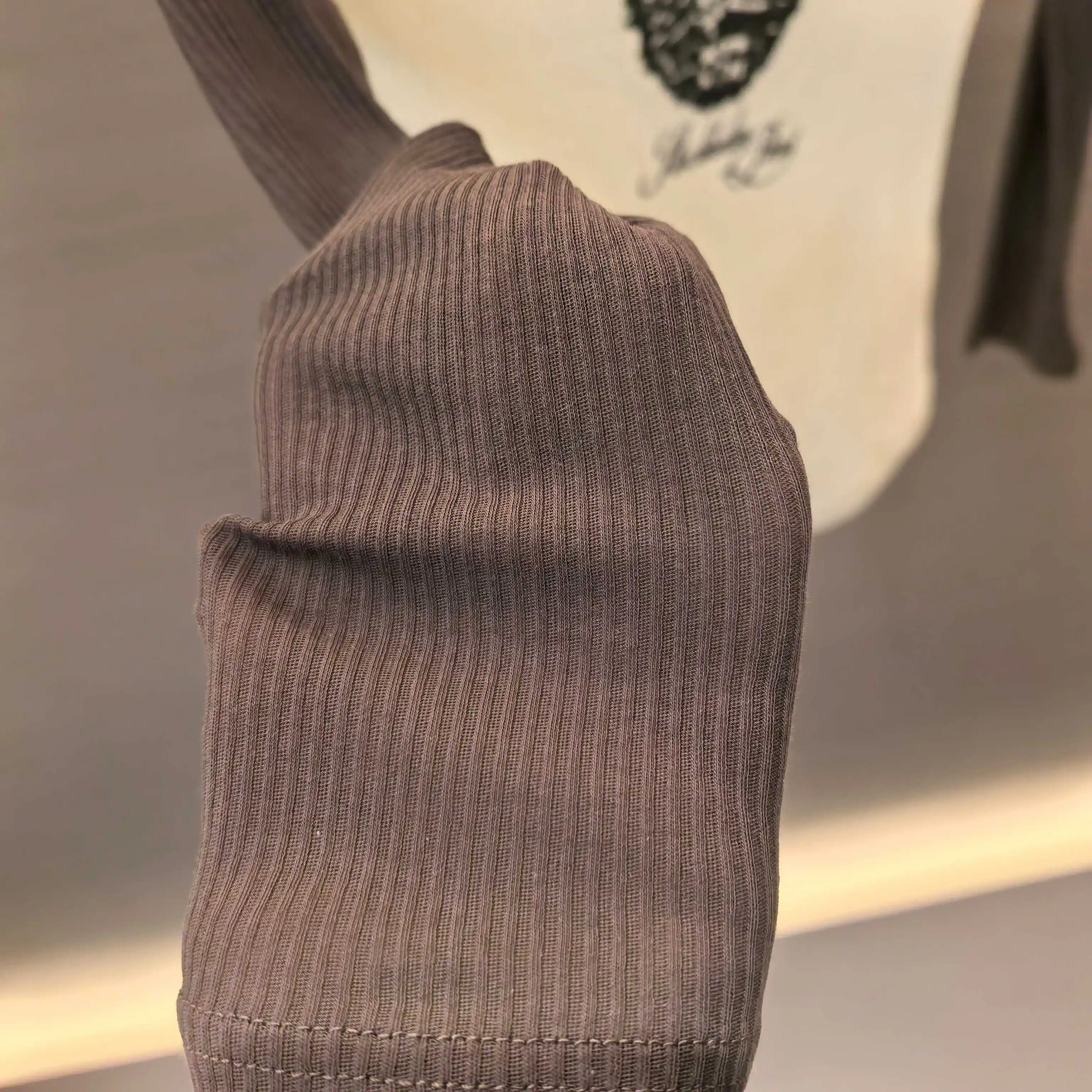 Acne Studios Raglan Sleeve Graphic T-Shirt D13522429 — view 7