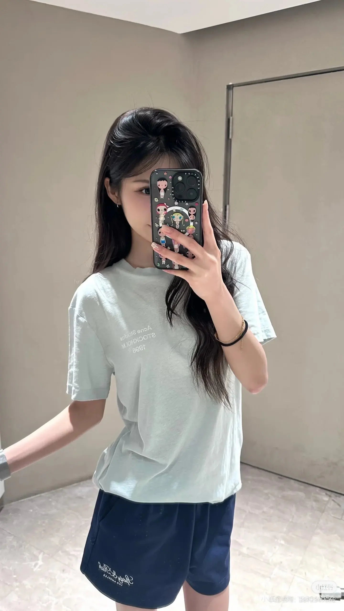 Logo Print Cotton-Linen T-Shirt D13522544