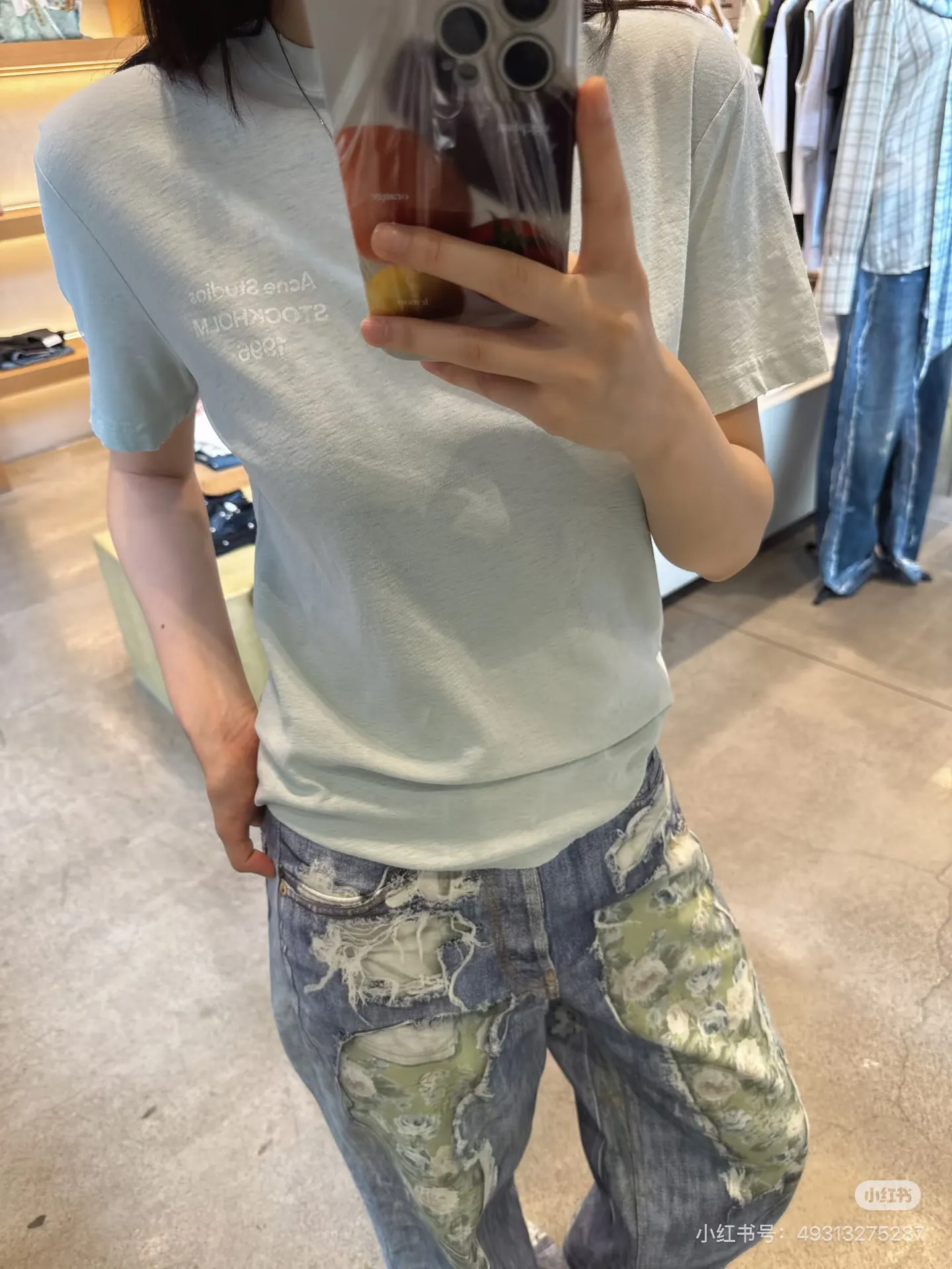 Logo-Print Cotton-Blend T-Shirt D13522546 — view 2