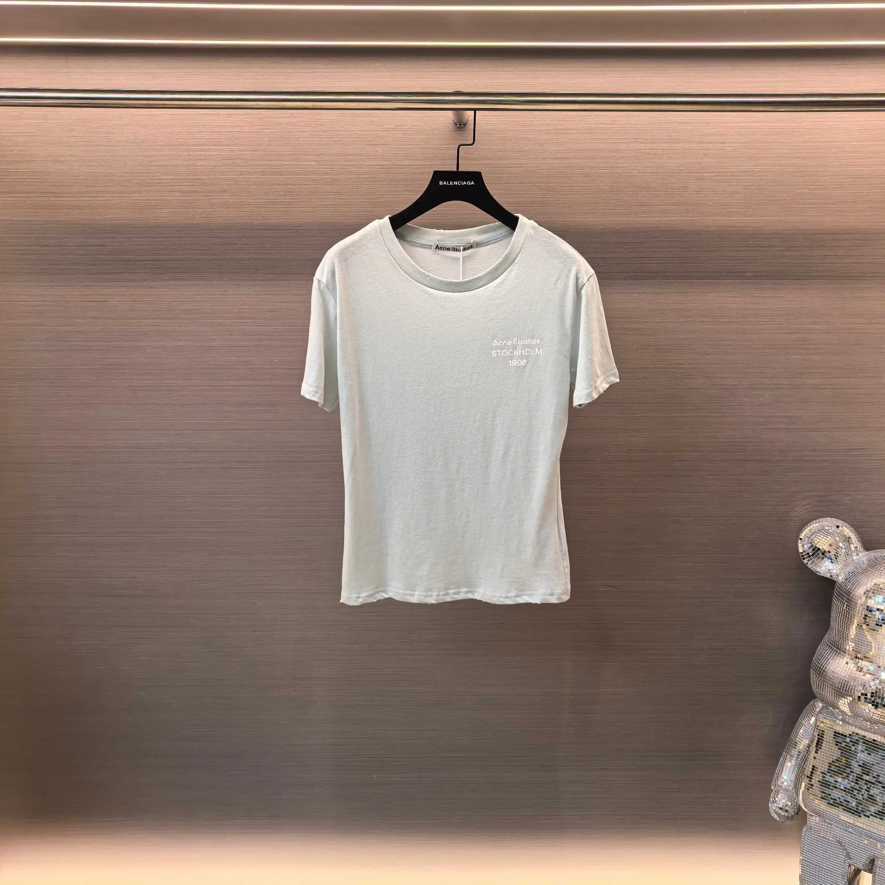 Logo Print Cotton-Linen T-Shirt D13522545 — view 2