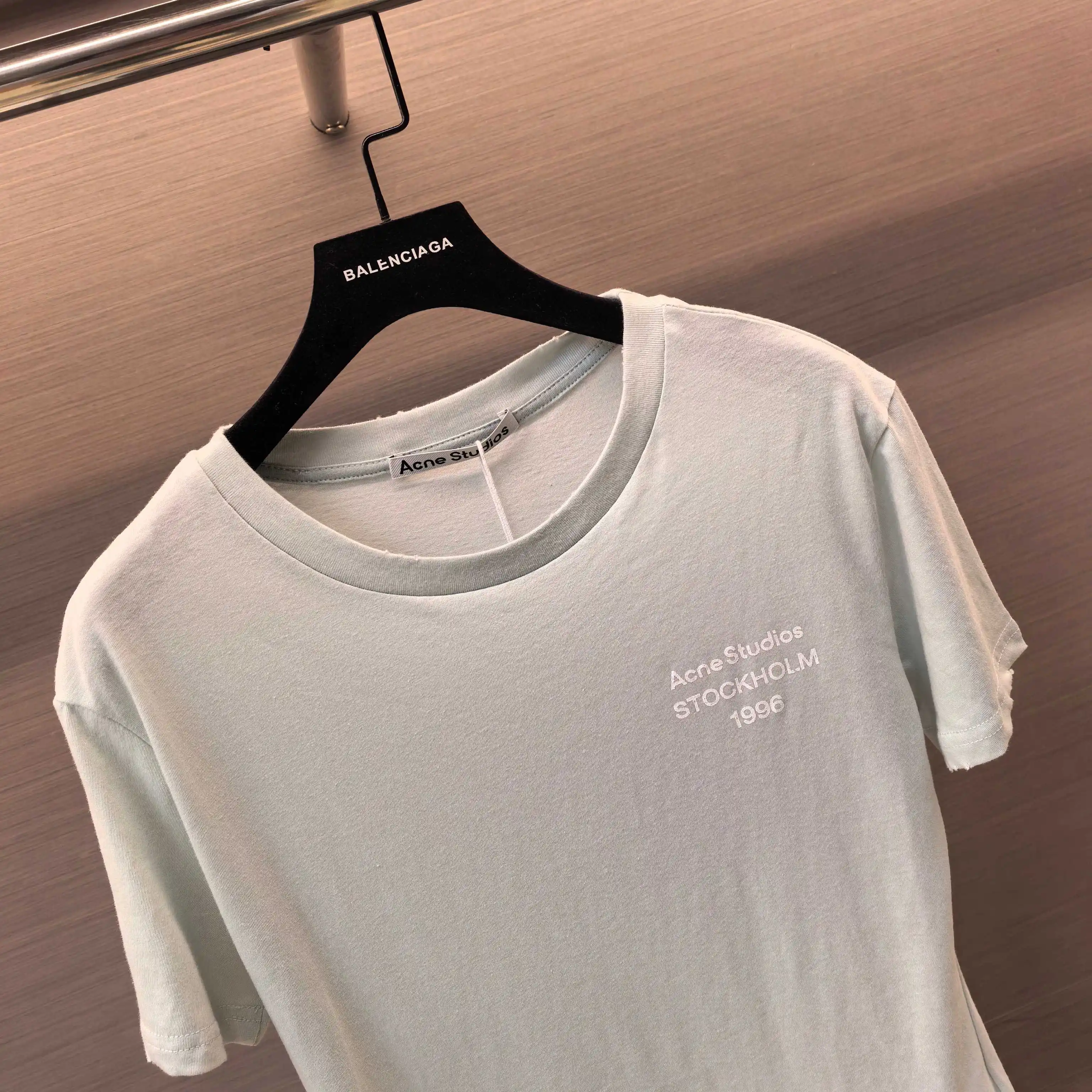 Logo Print Cotton-Linen T-Shirt D13522545 — view 4