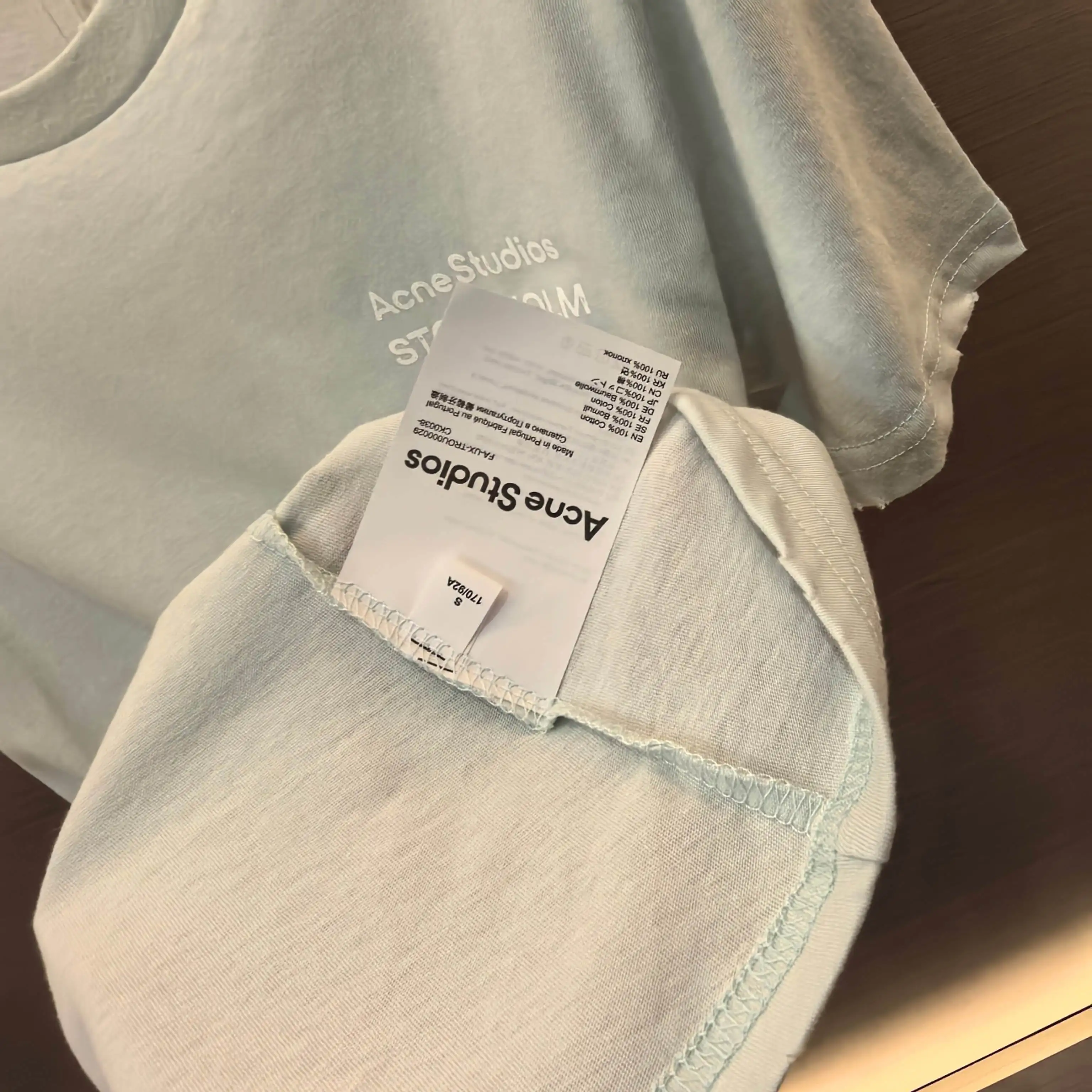 Logo Print Cotton-Linen T-Shirt D13522545 — view 6