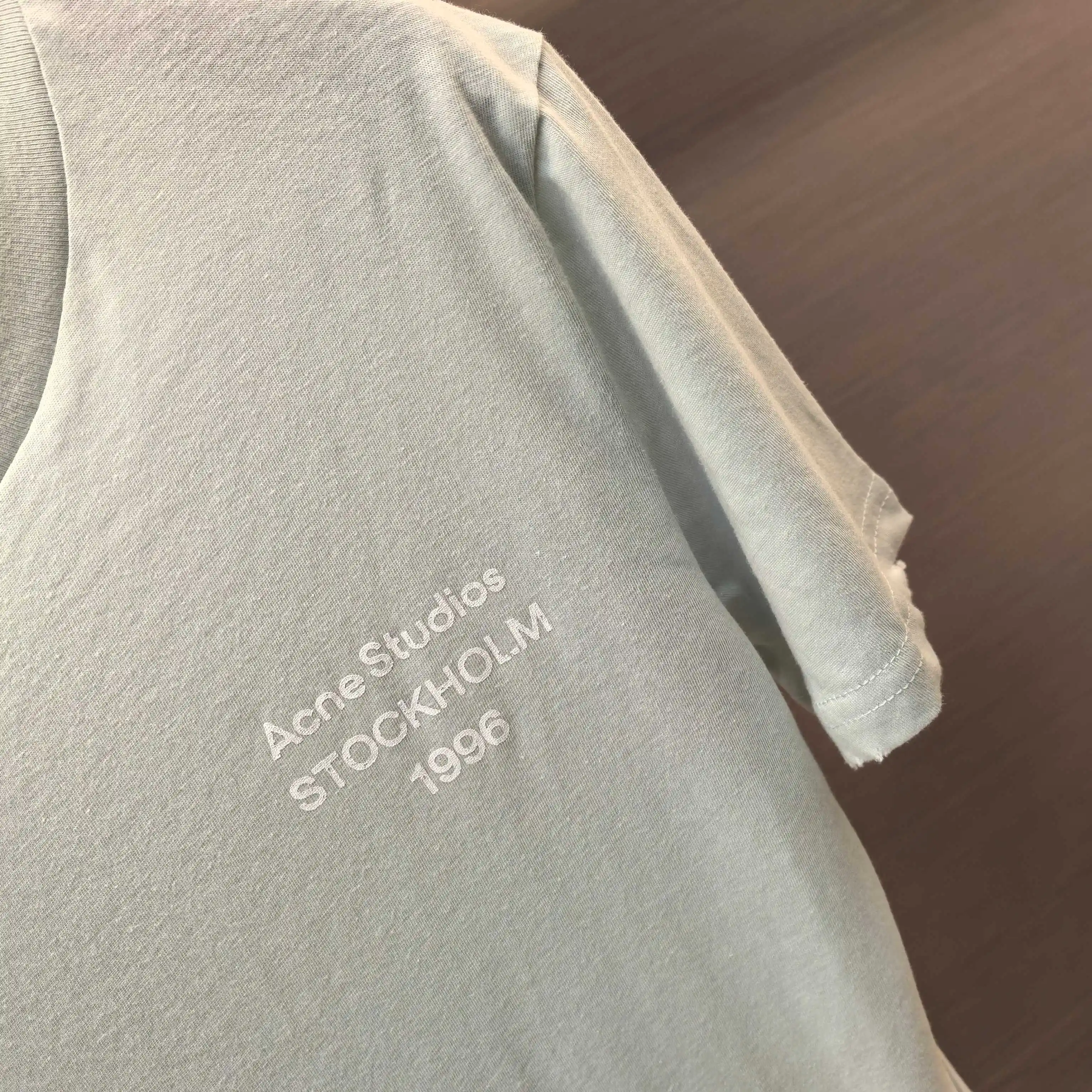 Logo Print Cotton-Linen T-Shirt D13522545 — view 8