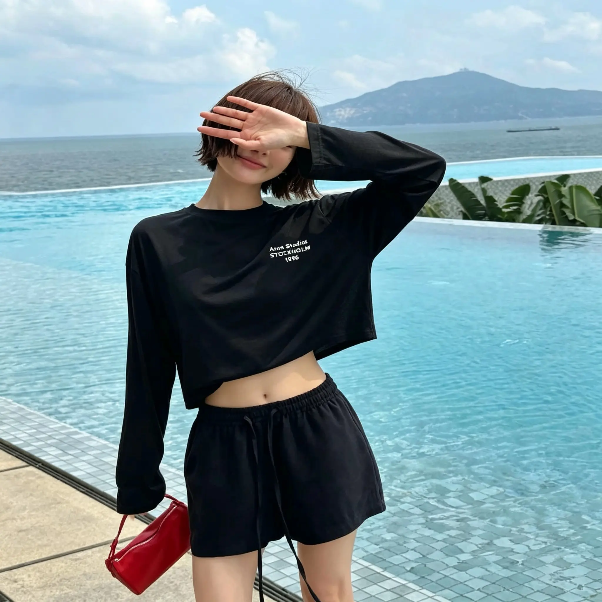 Acne Studios 1996 Logo Long-Sleeve T-Shirt D13522503 — view 6
