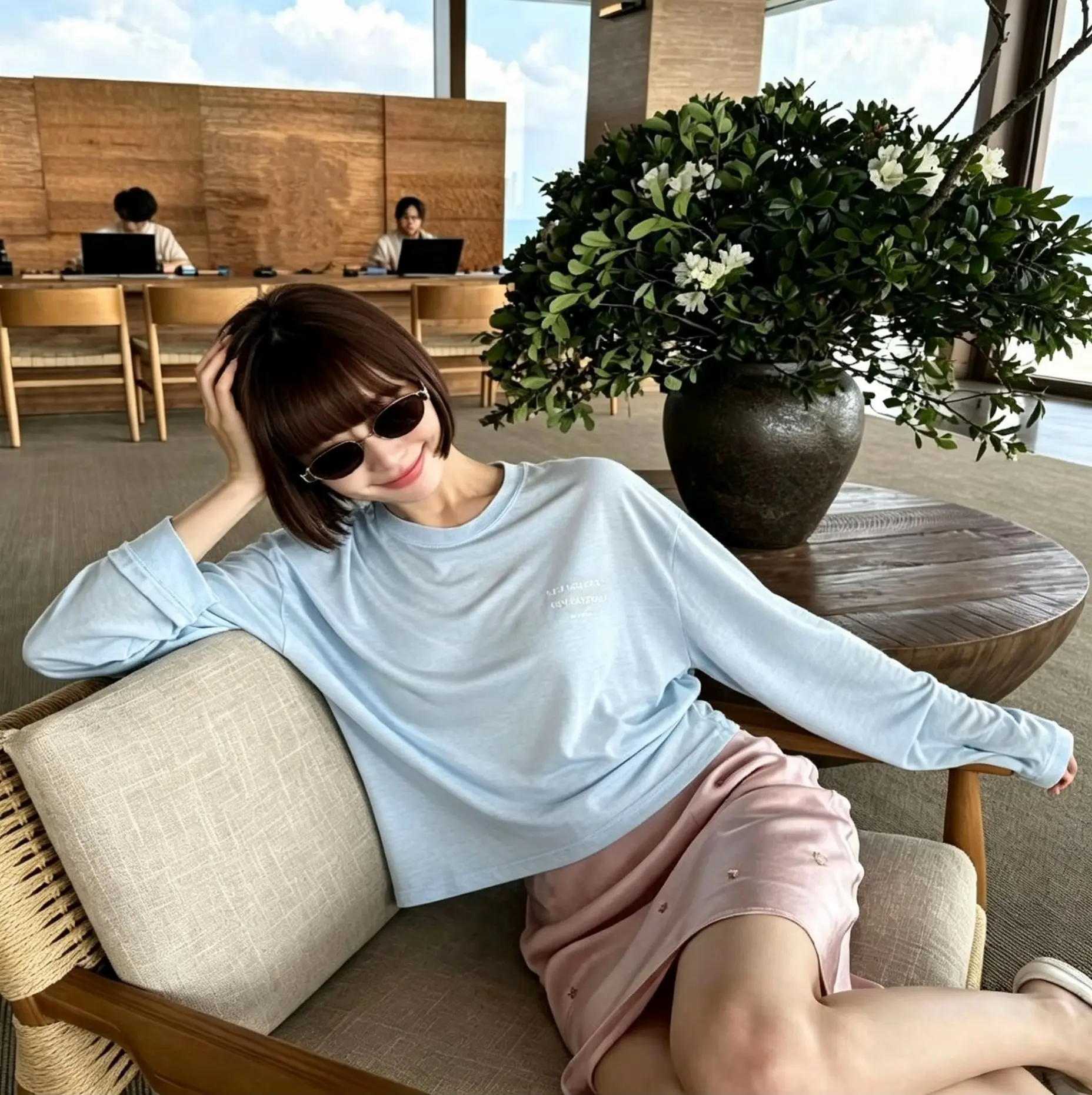 Acne Studios 1996 Logo Long-Sleeve T-Shirt D13522503 — view 7