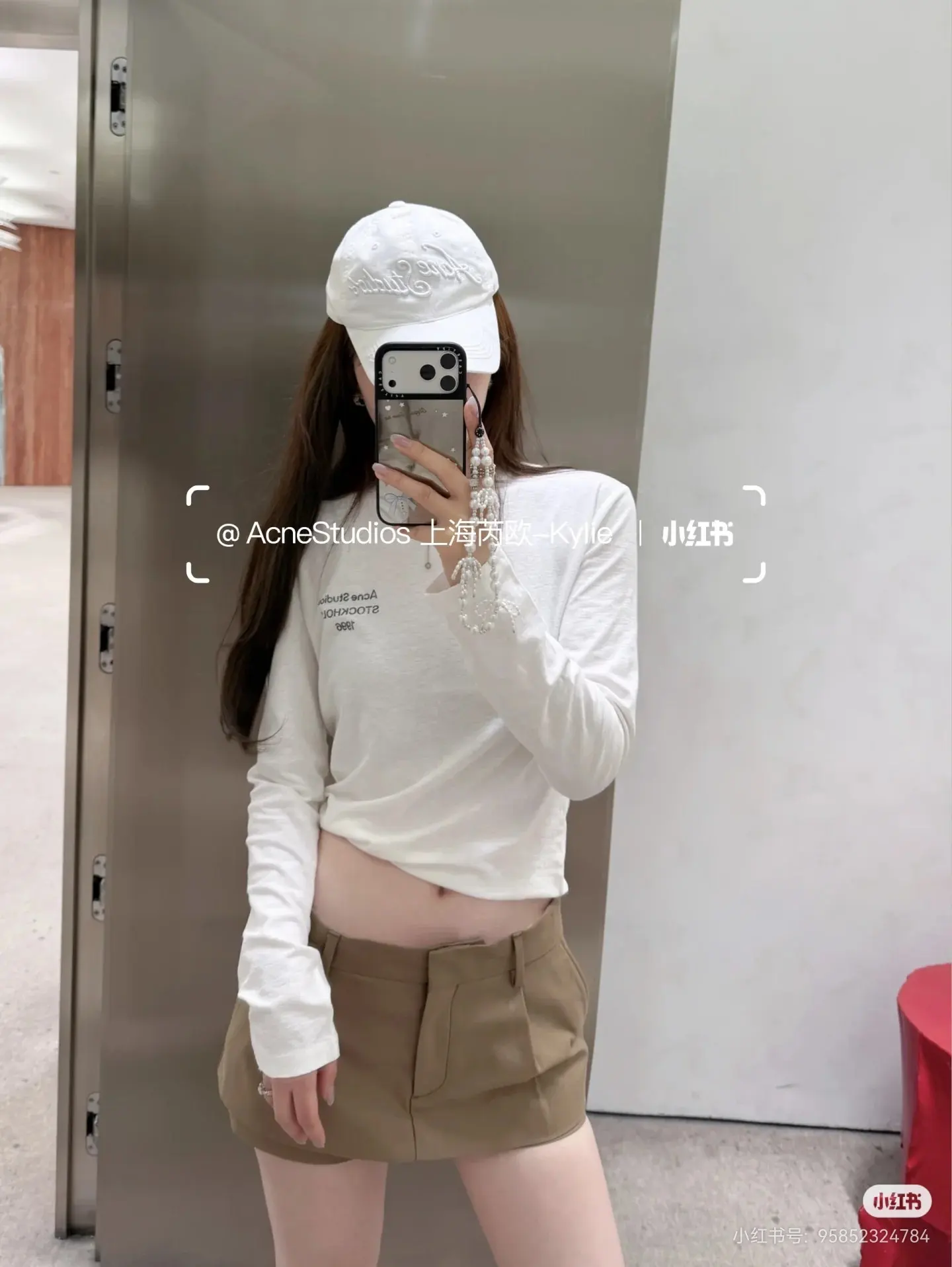 Acne Studios 1996 Logo Long-Sleeve T-Shirt D13522503 — view 9