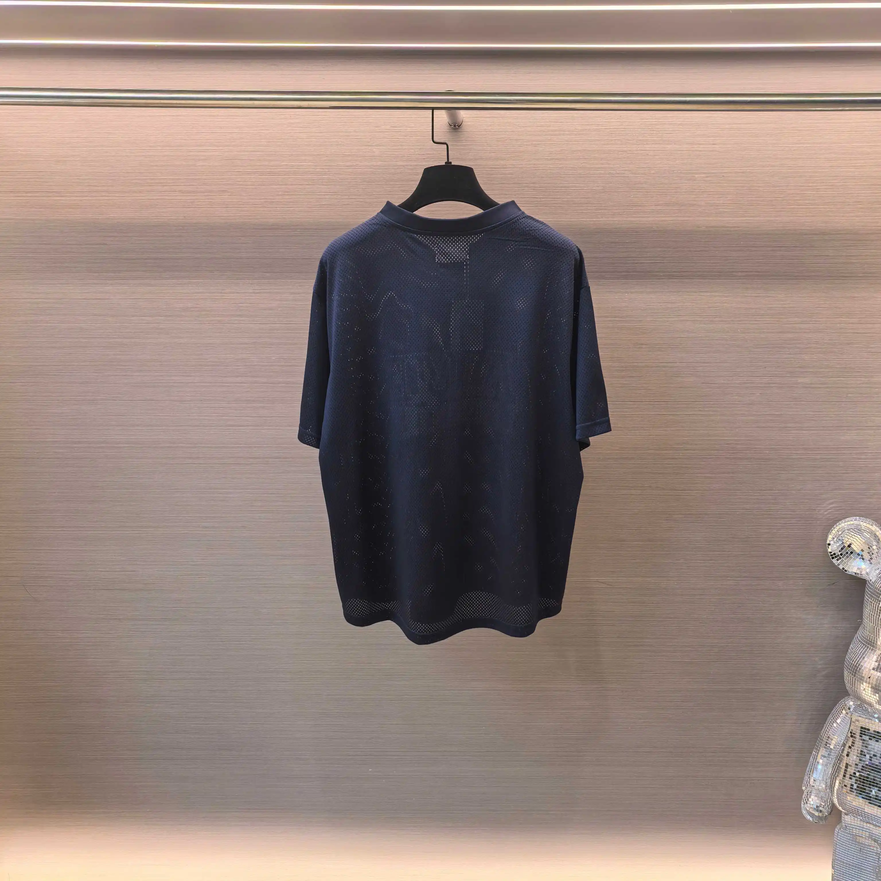 Mesh Henley Baseball T-Shirt D13522463 — view 3