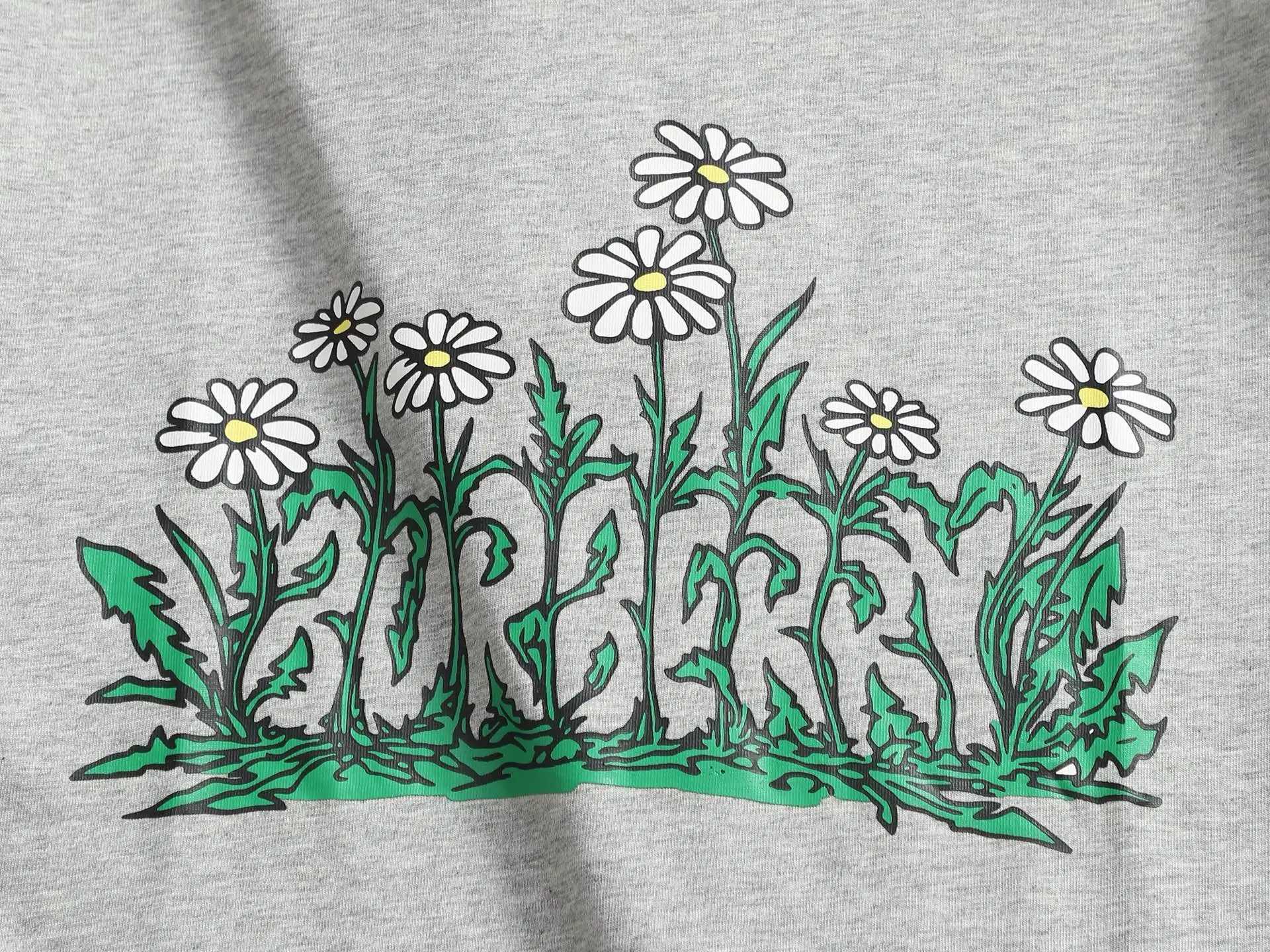 Floral Logo Graphic Cotton T-Shirt D13513288 — view 4
