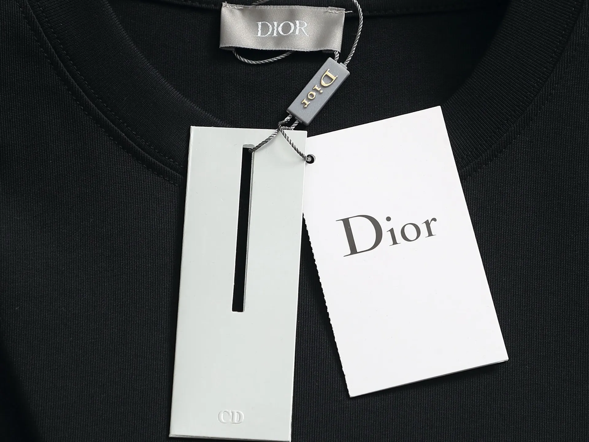 Diorling Logo Print Cotton T-Shirt D13513298 — view 7