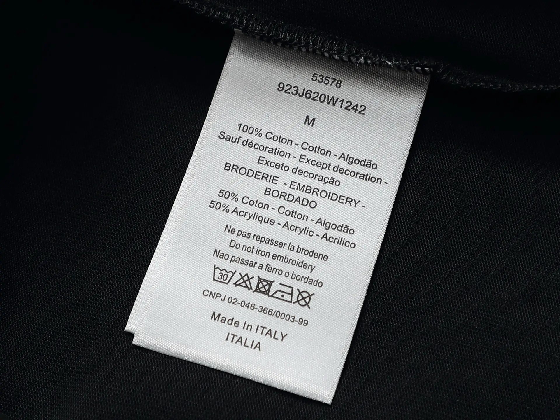 Diorling Logo Print Cotton T-Shirt D13513298 — view 10