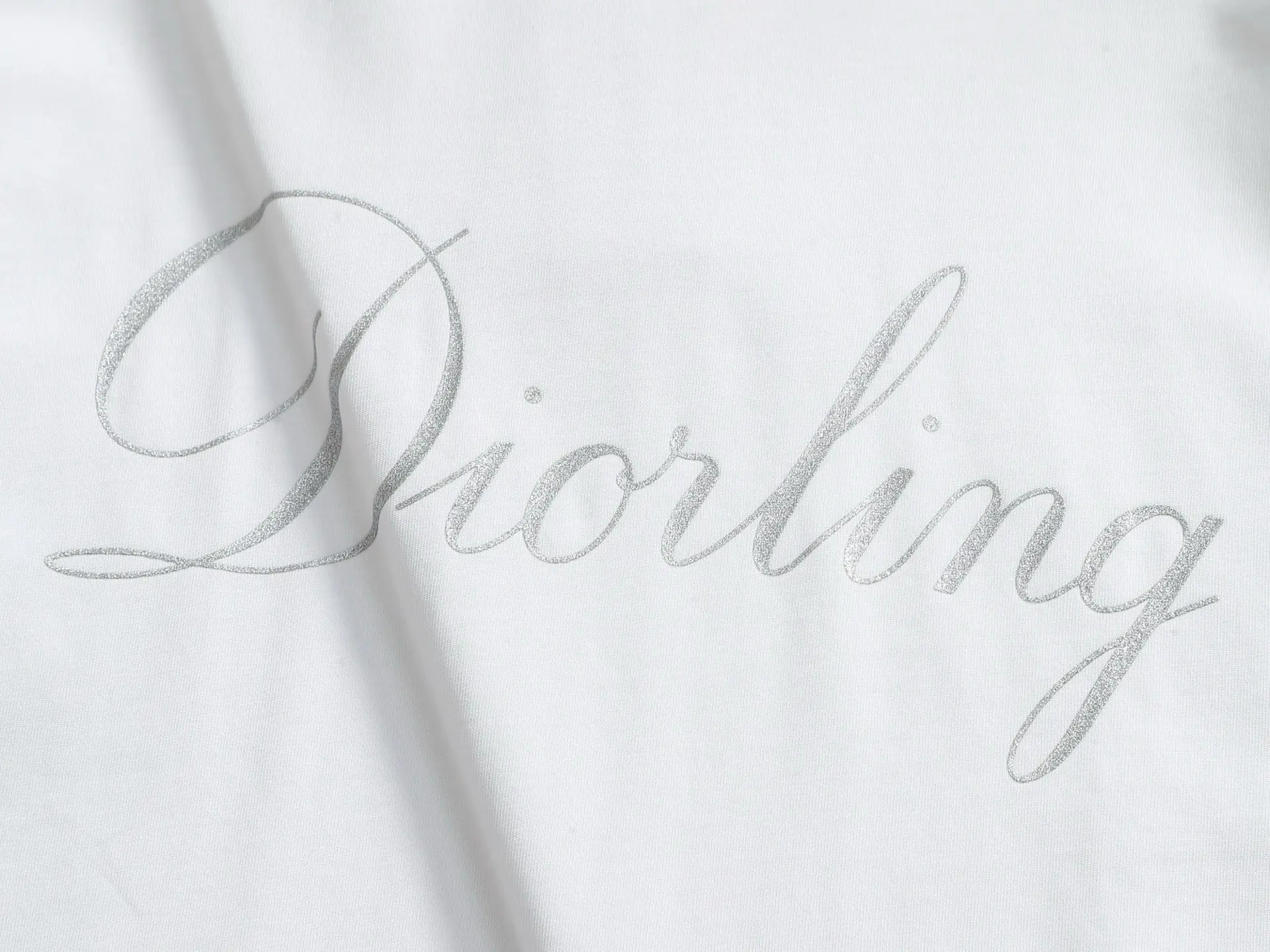 Diorling Logo Print Cotton T-Shirt D13513297 — view 4