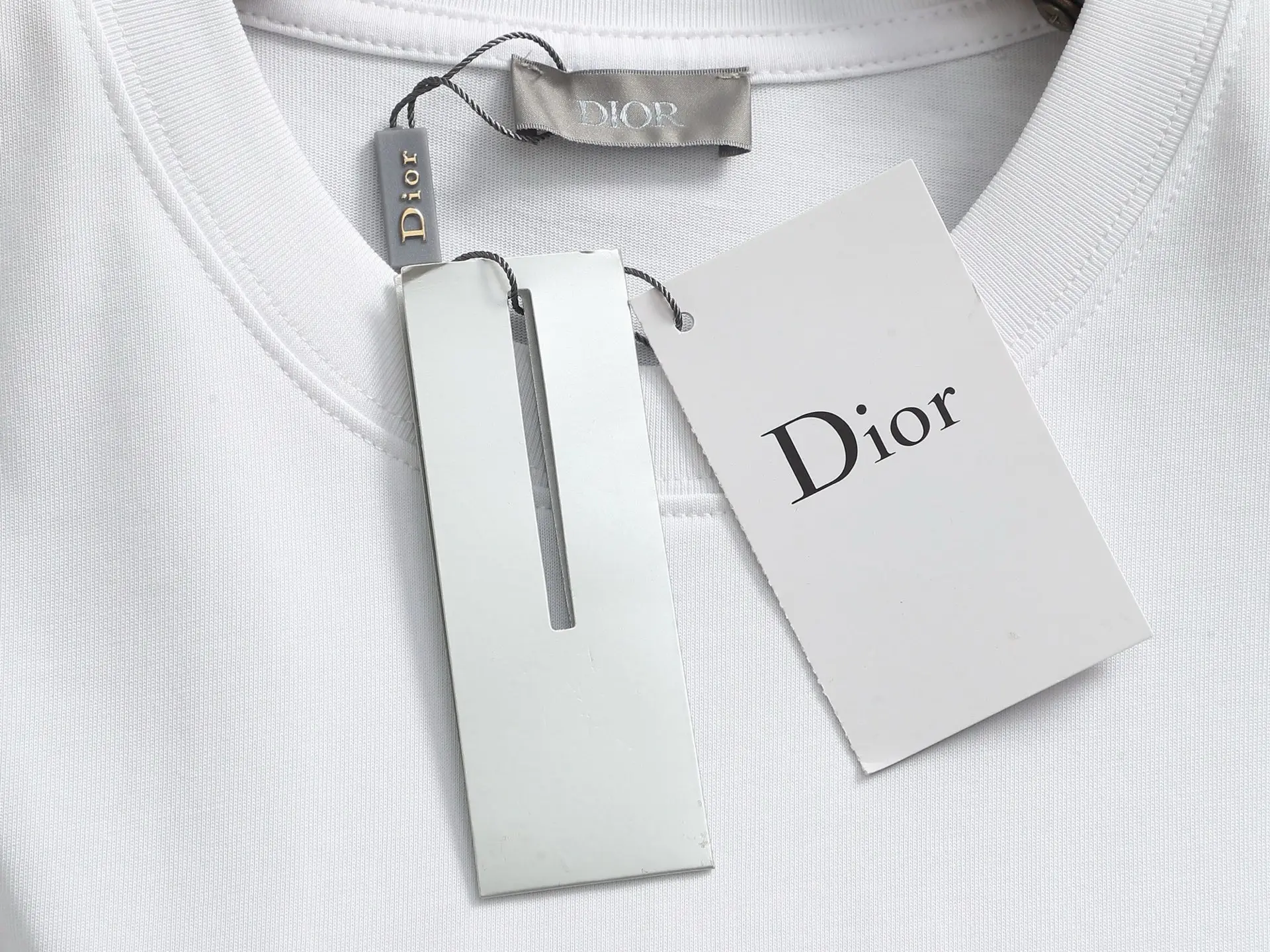 Diorling Logo Print Cotton T-Shirt D13513297 — view 6