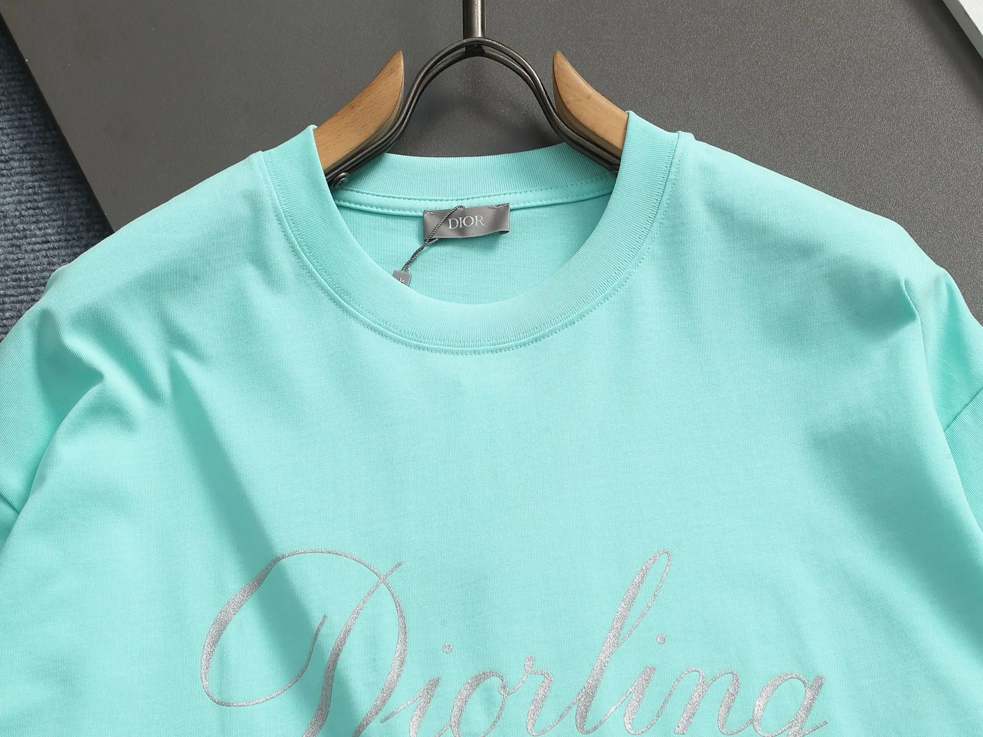 Logo Print Cotton Jersey T-Shirt D13513296 — view 3