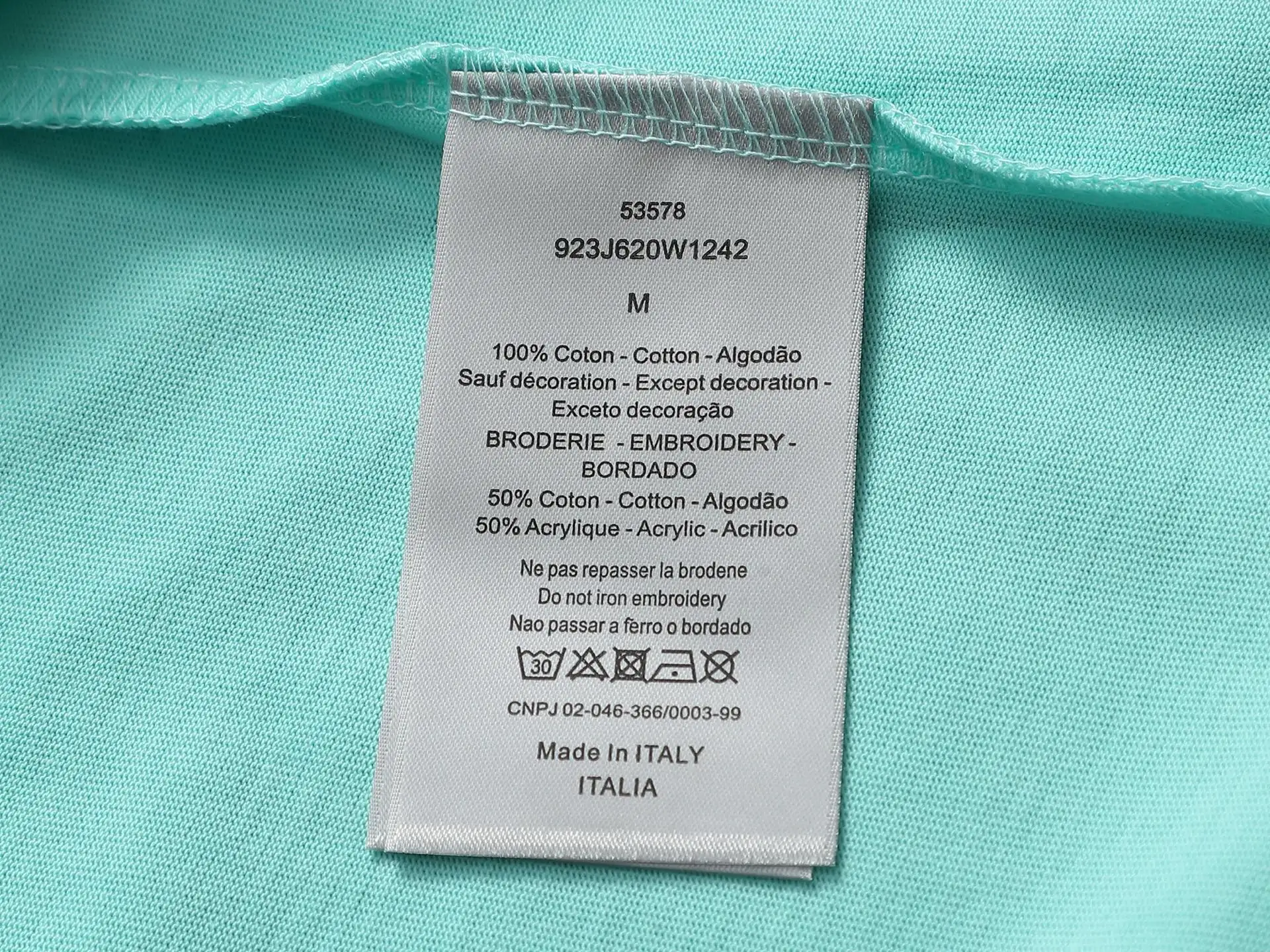 Logo Print Cotton Jersey T-Shirt D13513296 — view 9