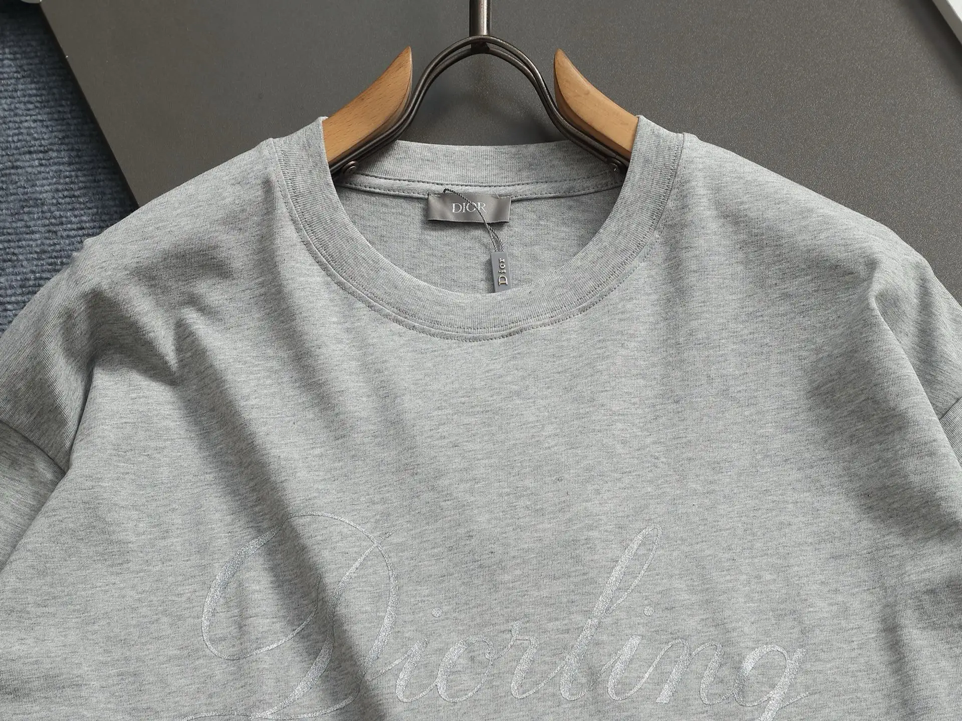 Logo Print Cotton Jersey T-Shirt D13513295 — view 3
