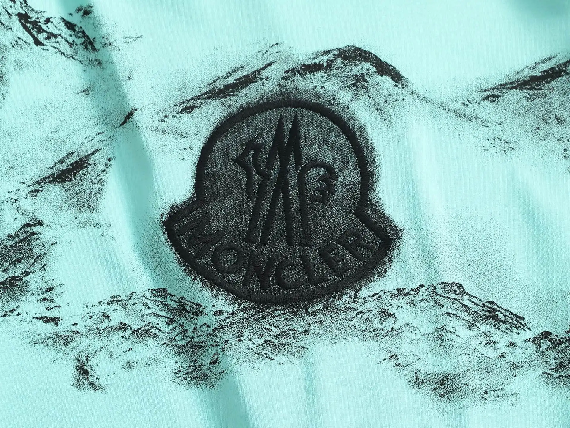 Logo Embroidered Mountain Print T-Shirt D13513273 — view 4