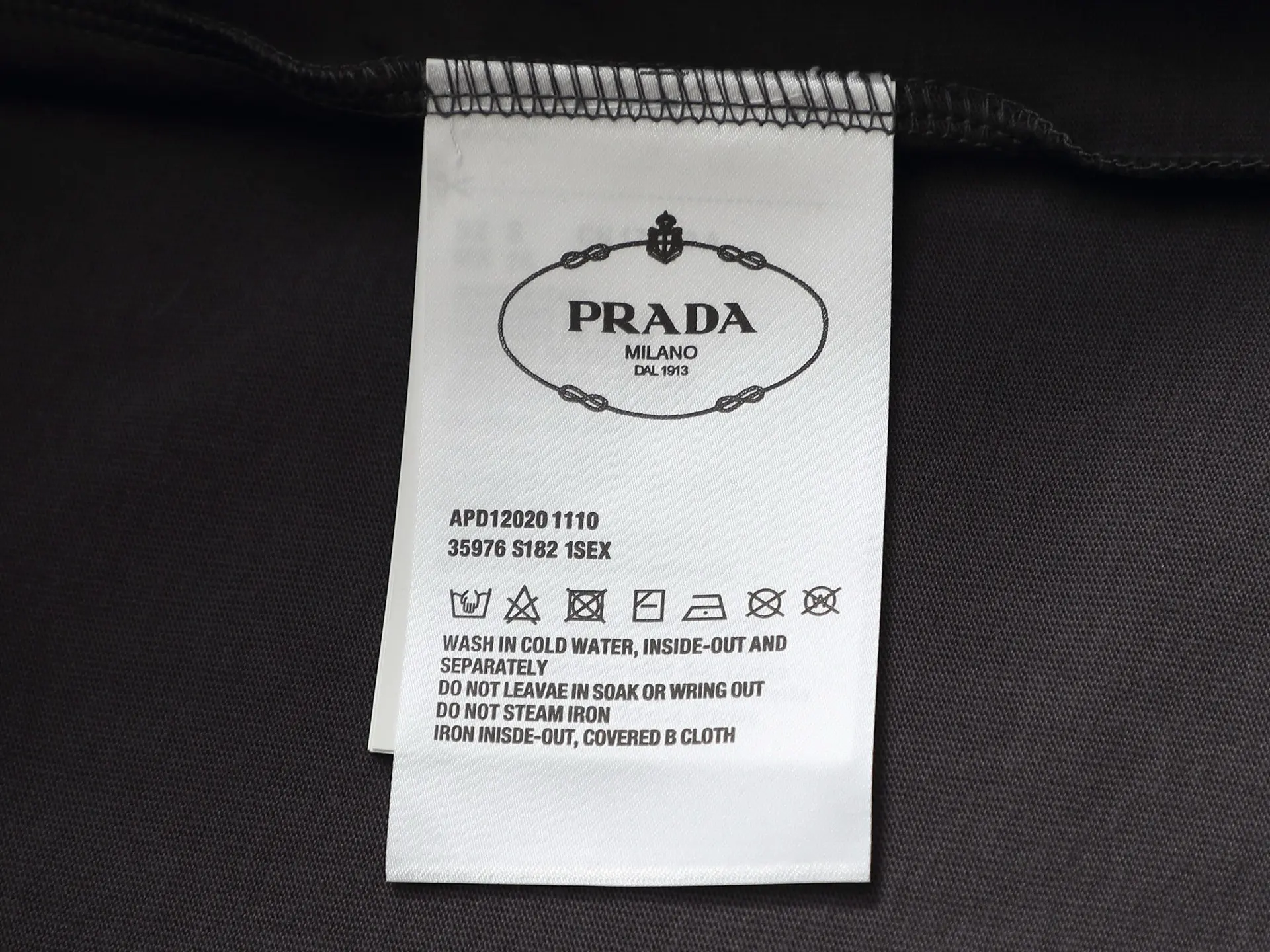 Logo Print Cotton Jersey T-Shirt D13513283 — view 9