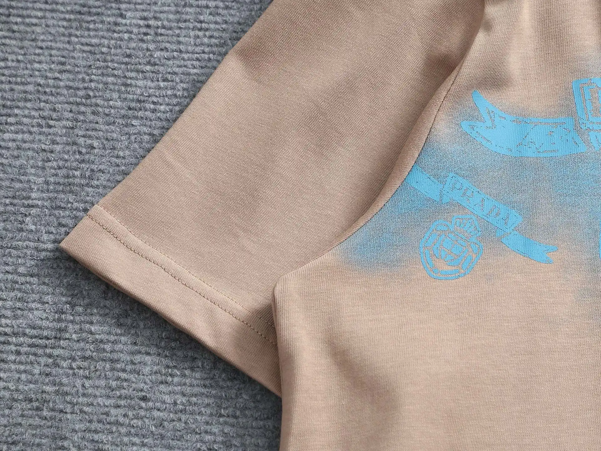 Logo Graphic Print Cotton T-Shirt D13513282 — view 5