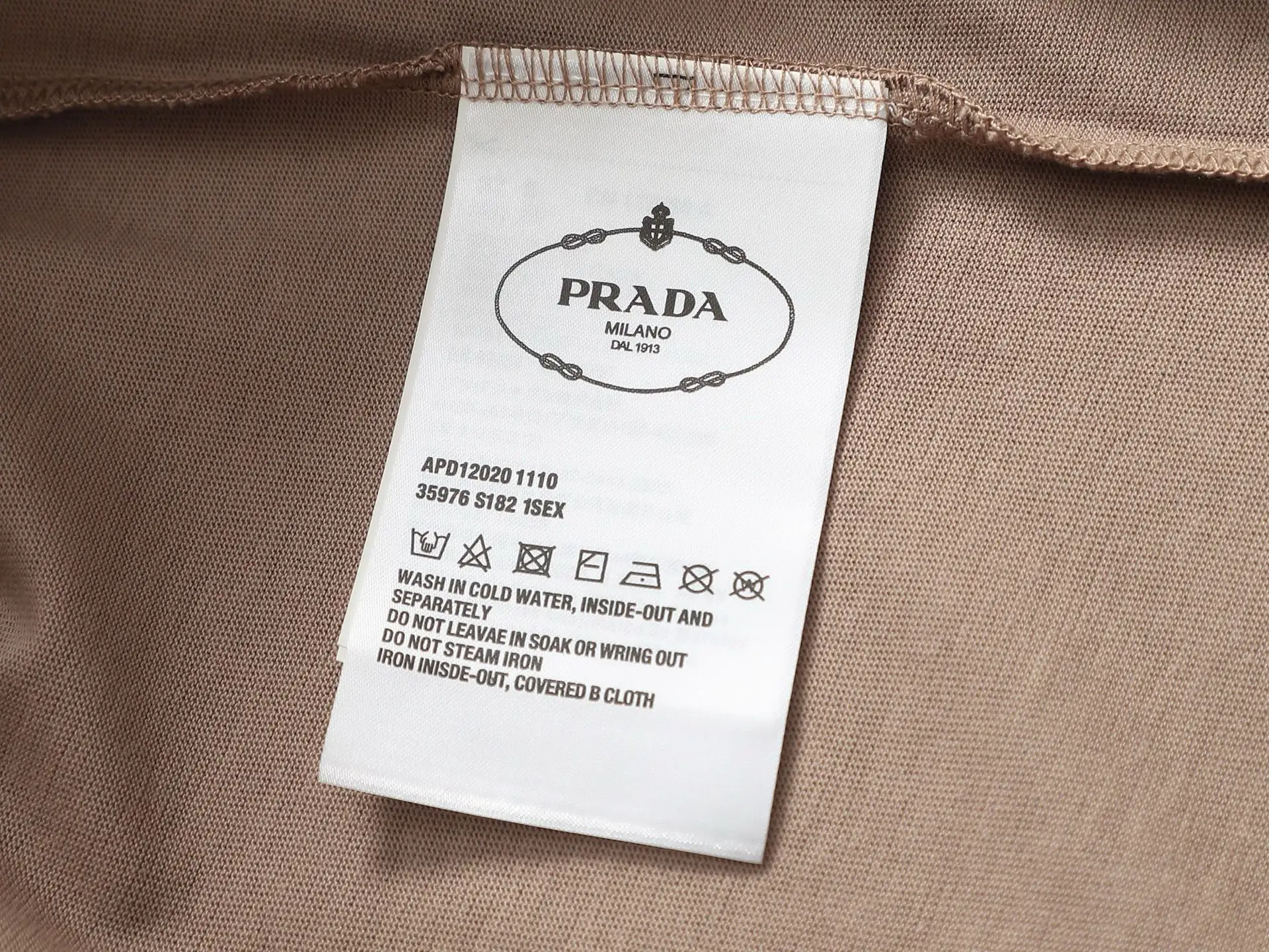 Logo Graphic Print Cotton T-Shirt D13513282 — view 9