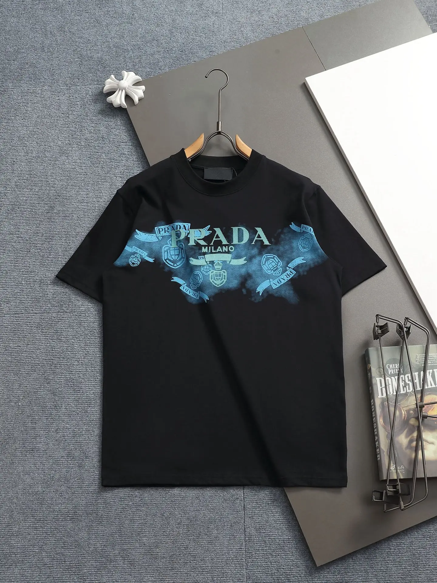 Logo Graphic Print Cotton T-Shirt D13513280