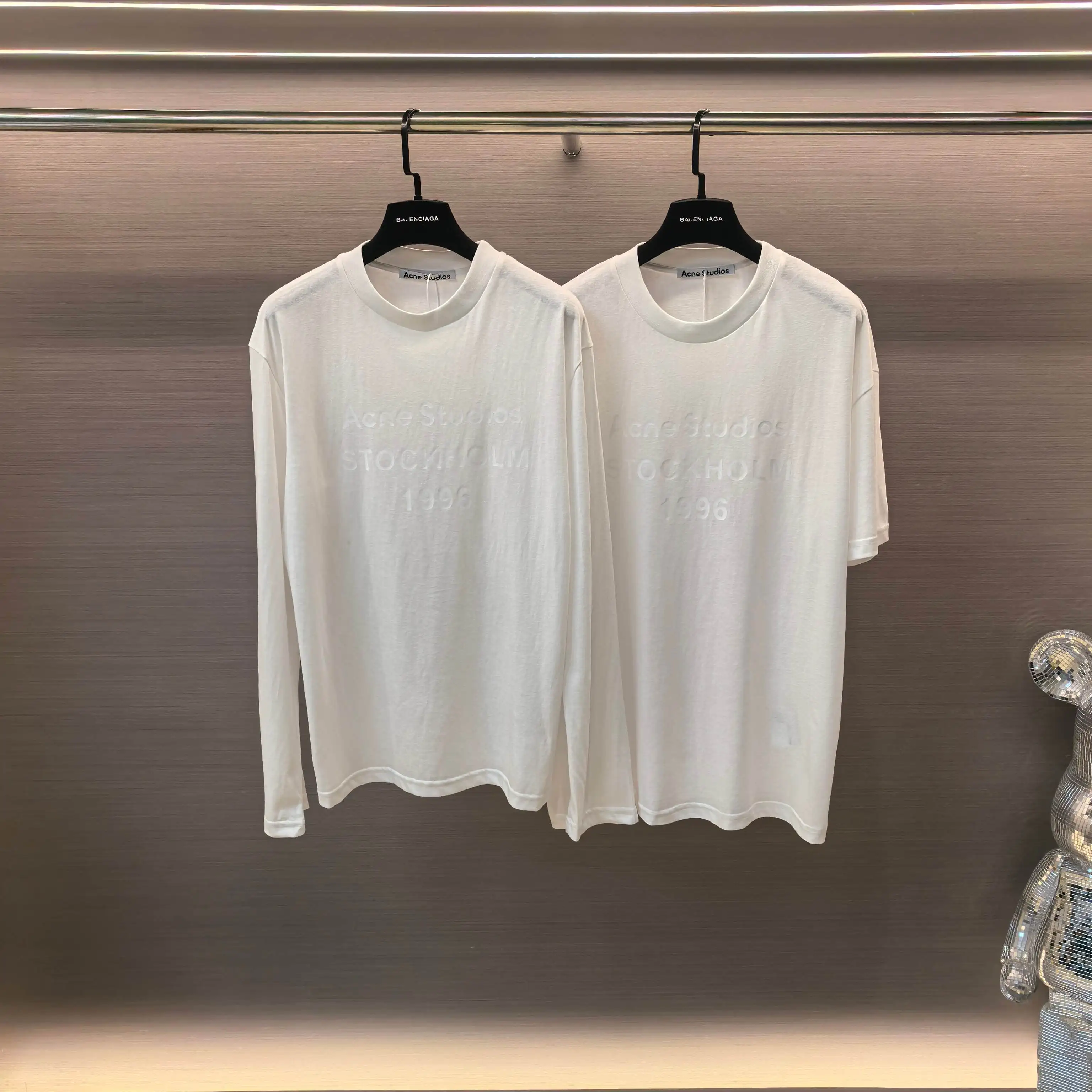 1996 Logo-Embossed Linen-Blend T-Shirt D14022459