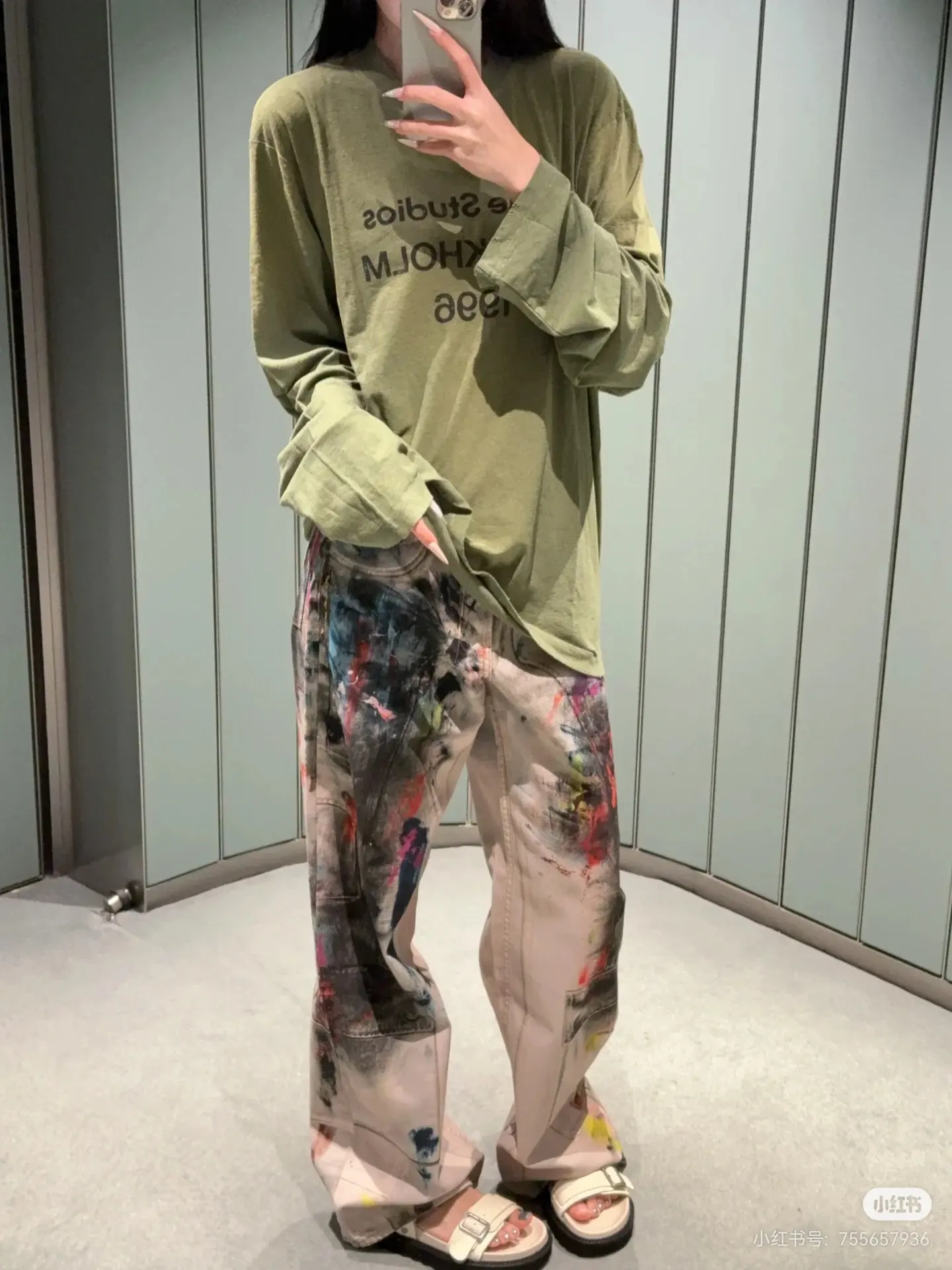 1996 Logo Long-Sleeved T-Shirt D14022525 — view 5