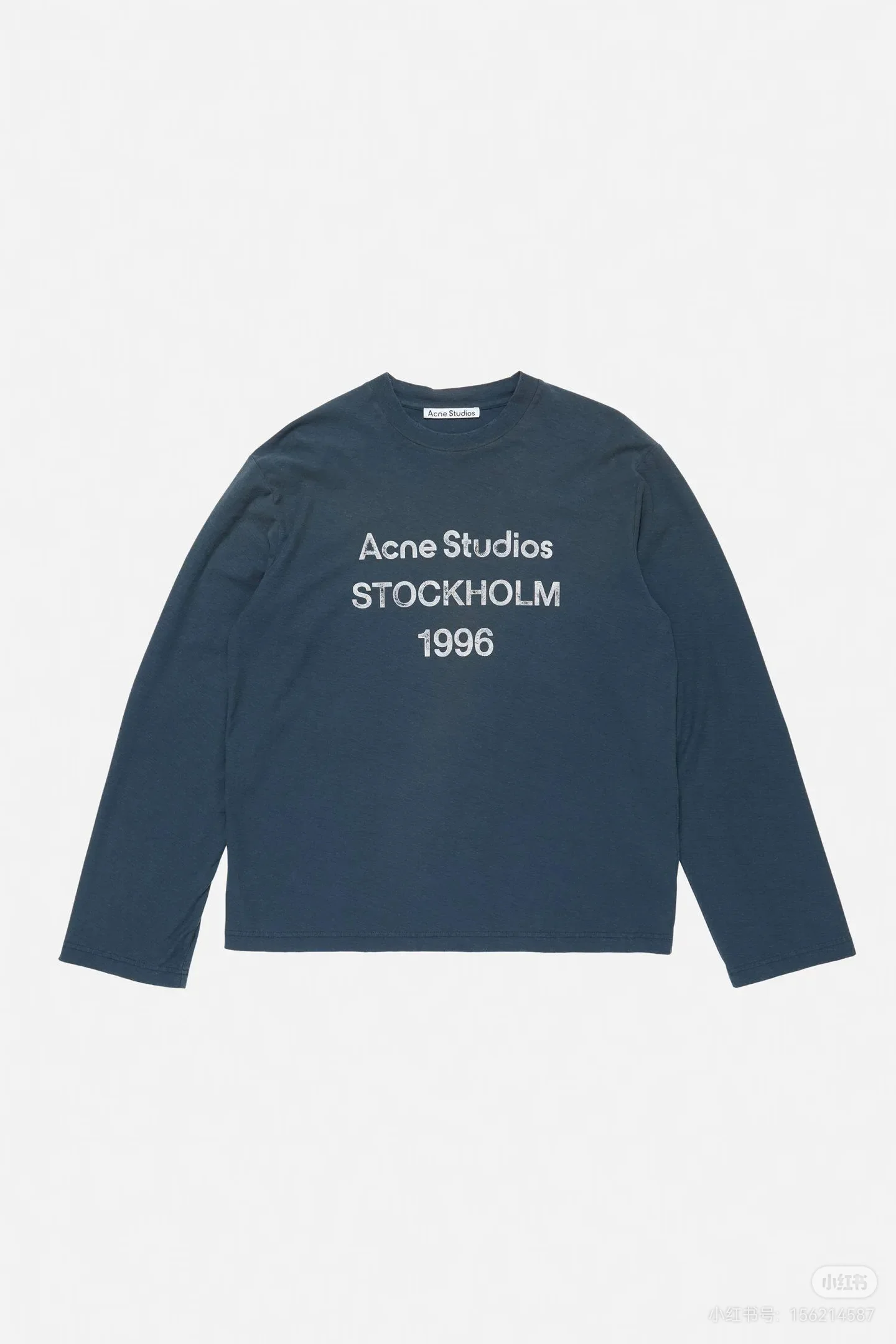 1996 Logo Distressed Long-Sleeve T-Shirt D14022524 — view 7