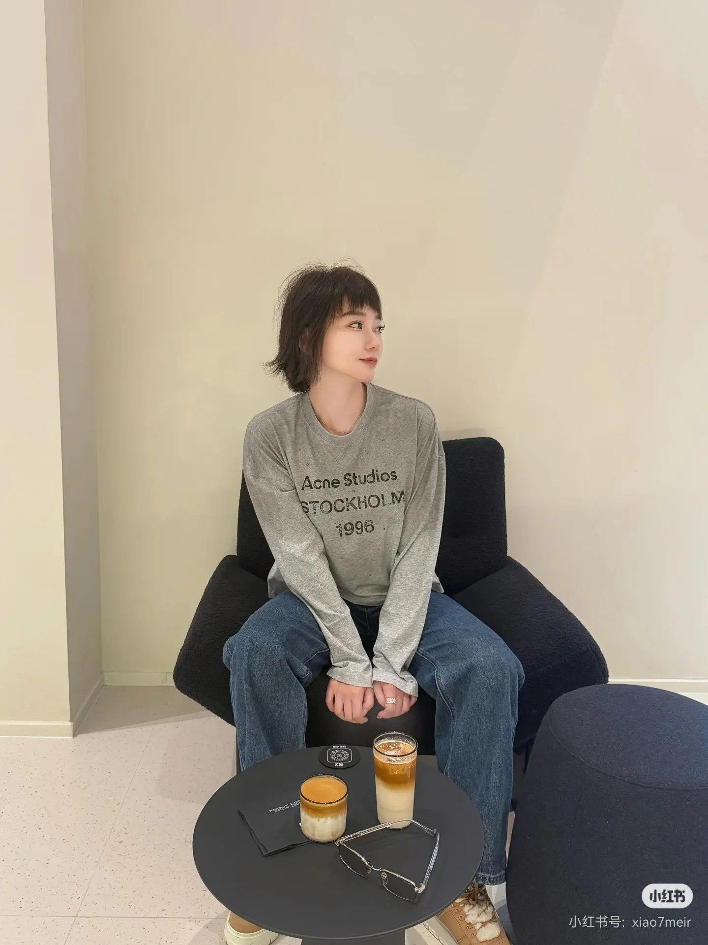 Acne Studios 1996 Distressed Long-Sleeve T-Shirt D14022519